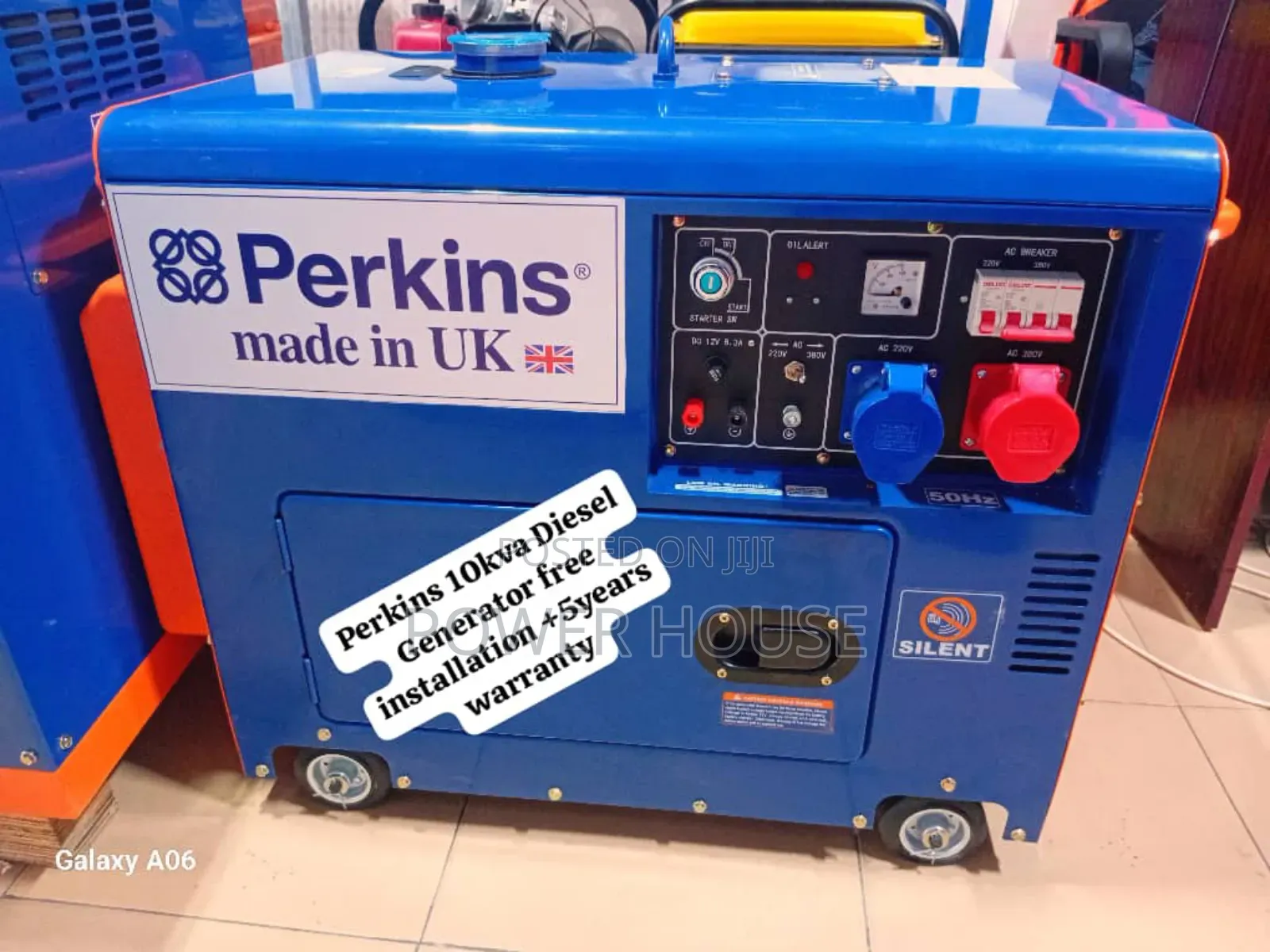 Ink Drop Perkins Diesel Generator 10kva Silent