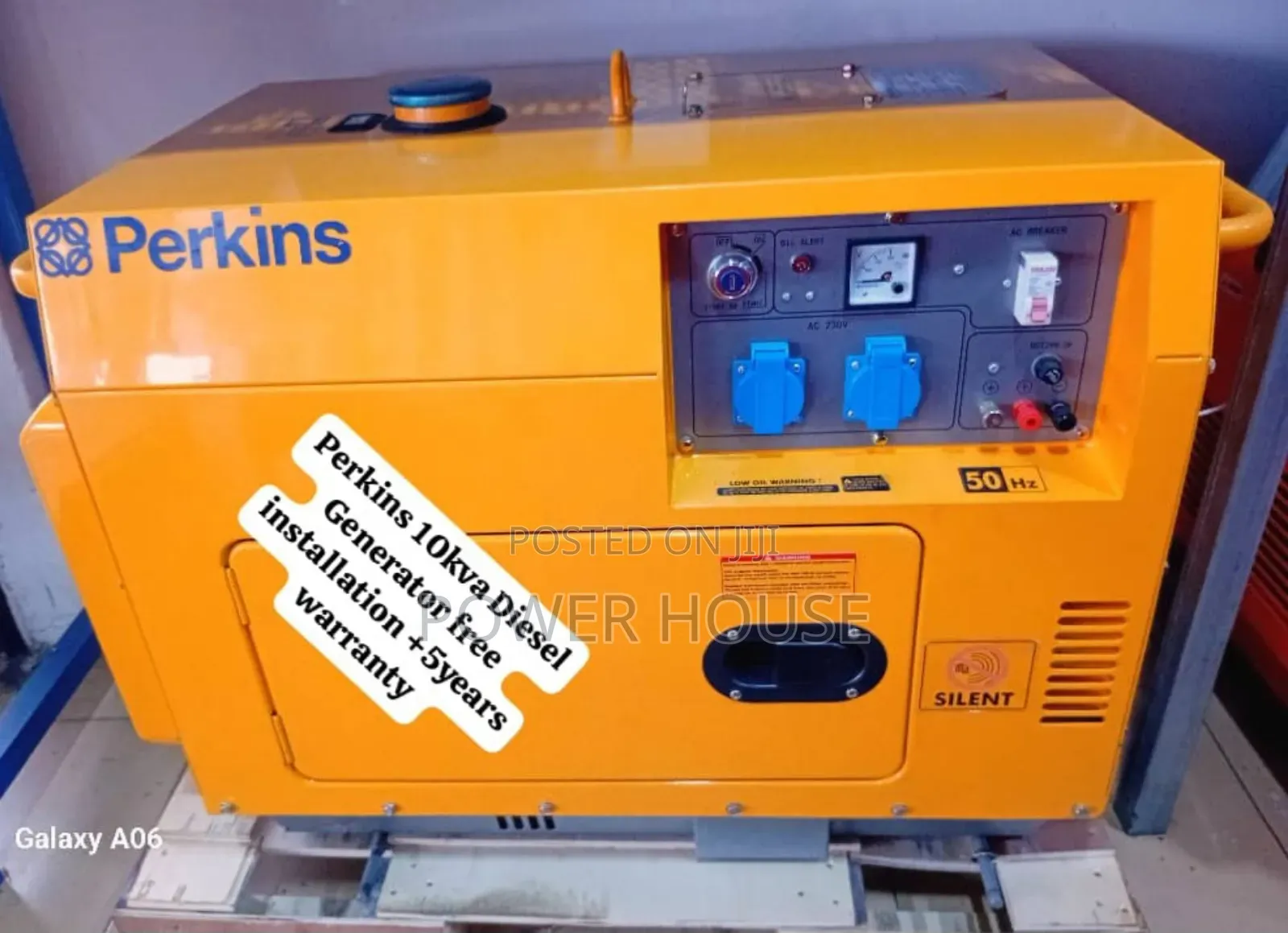 Pixel Prompt Perkins Diesel Generator 10kva Silent
