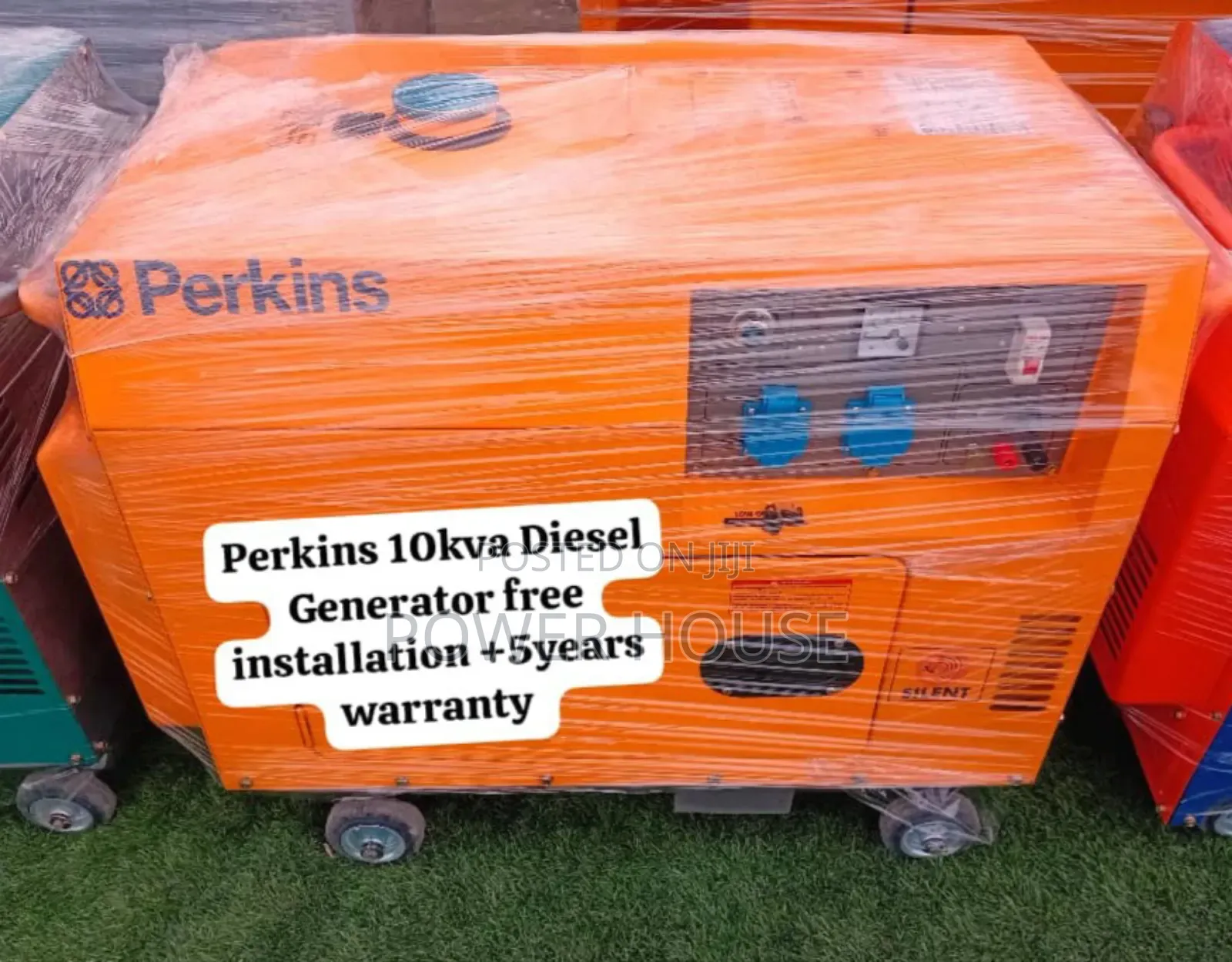 Line Forge Perkins Diesel Generator 10kva Silent