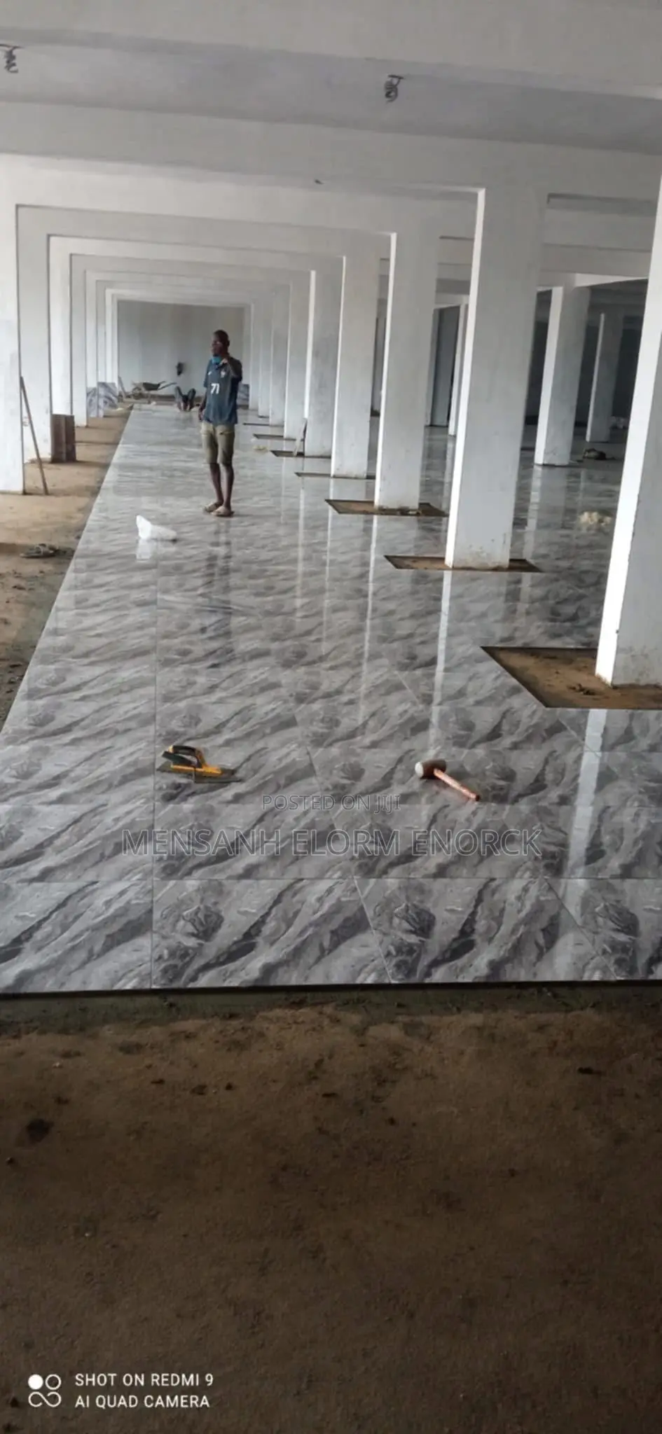 Tiler Job.