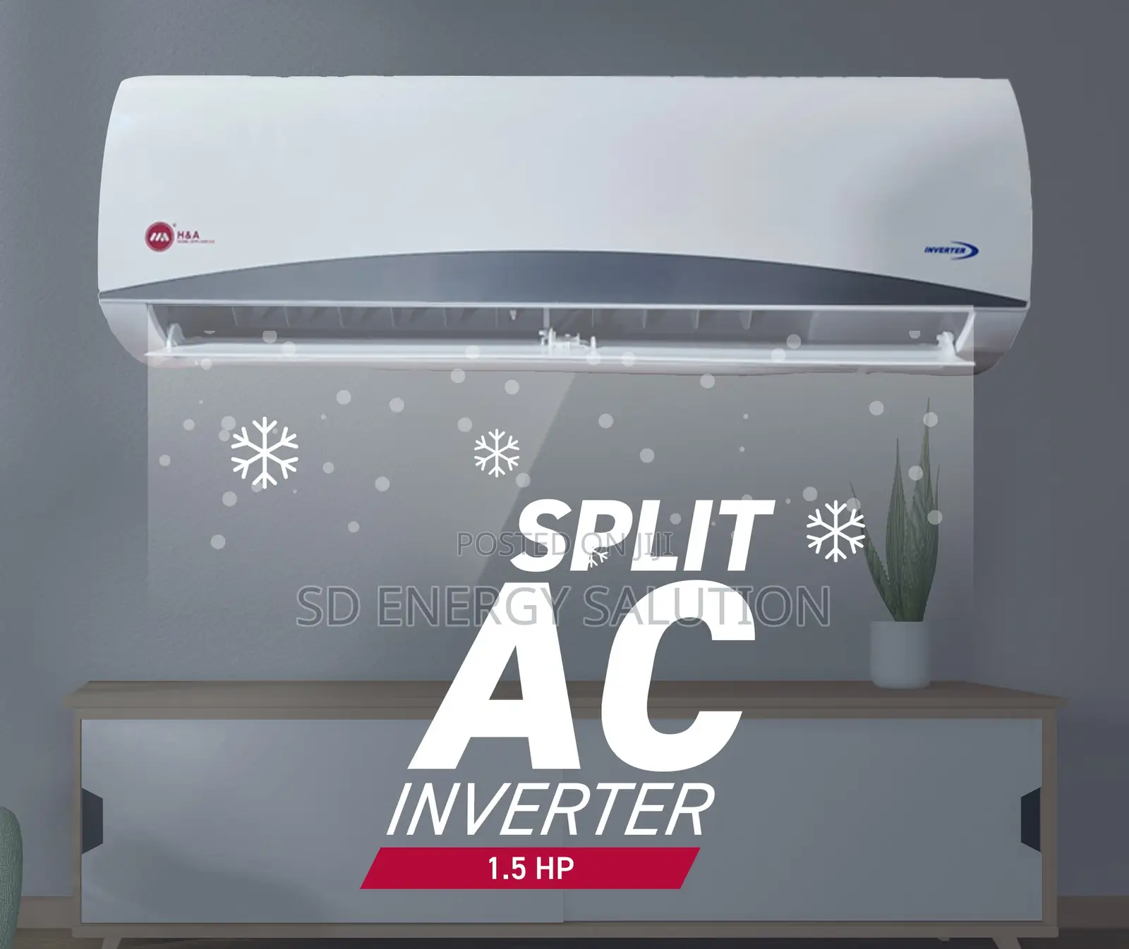 H a Split Type Air
Conditioner
18000btu(2.0hp)
Inverter