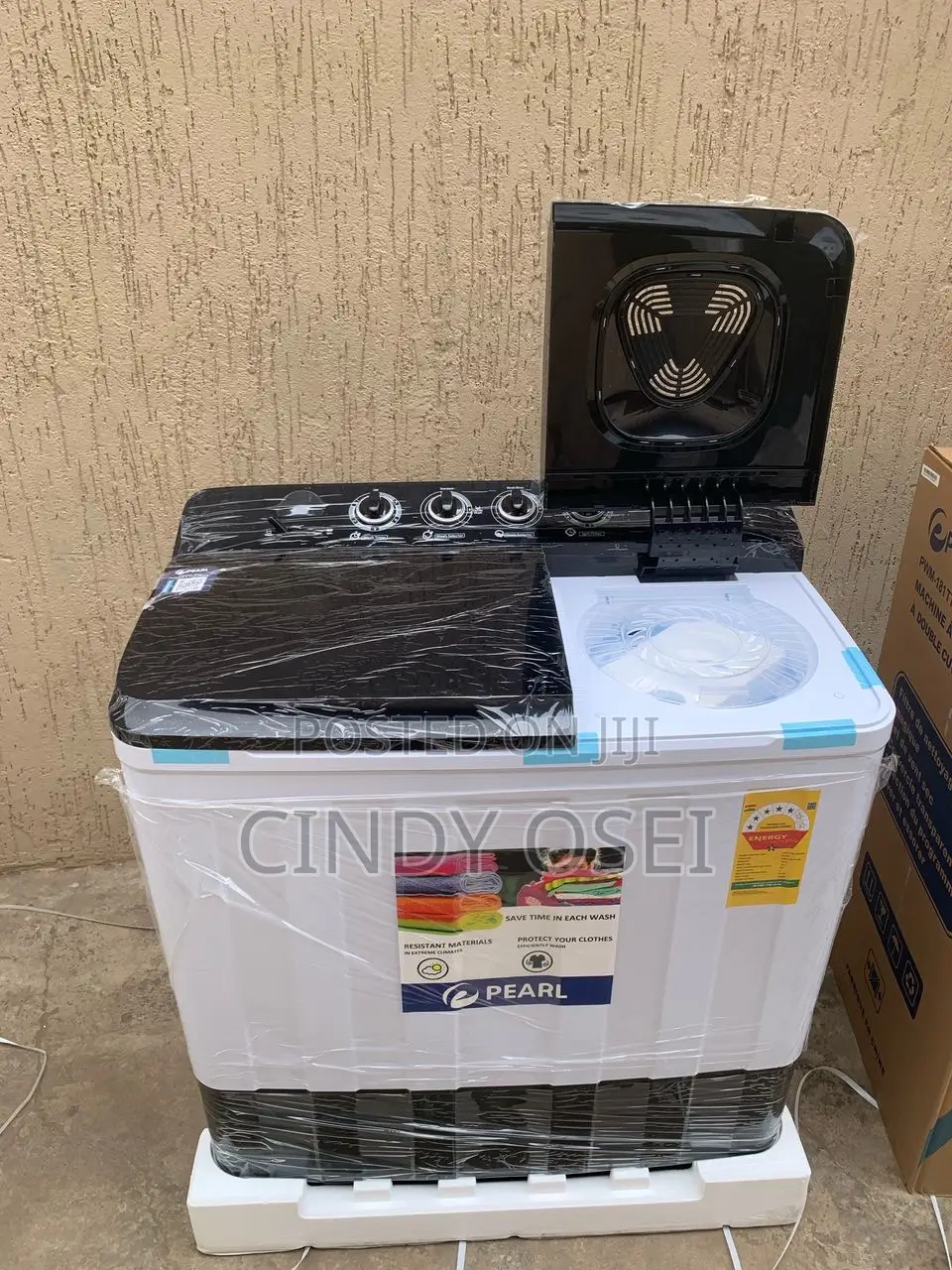 Zingy Pearl 15kg Twintub Washingmachine Semi Auto
