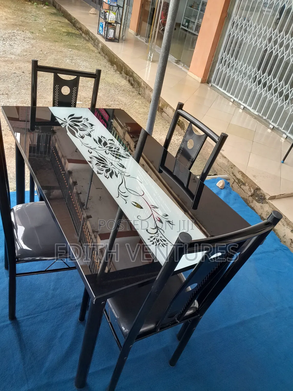 Dining Sets (Glass Dining Table With Four Chairs)
