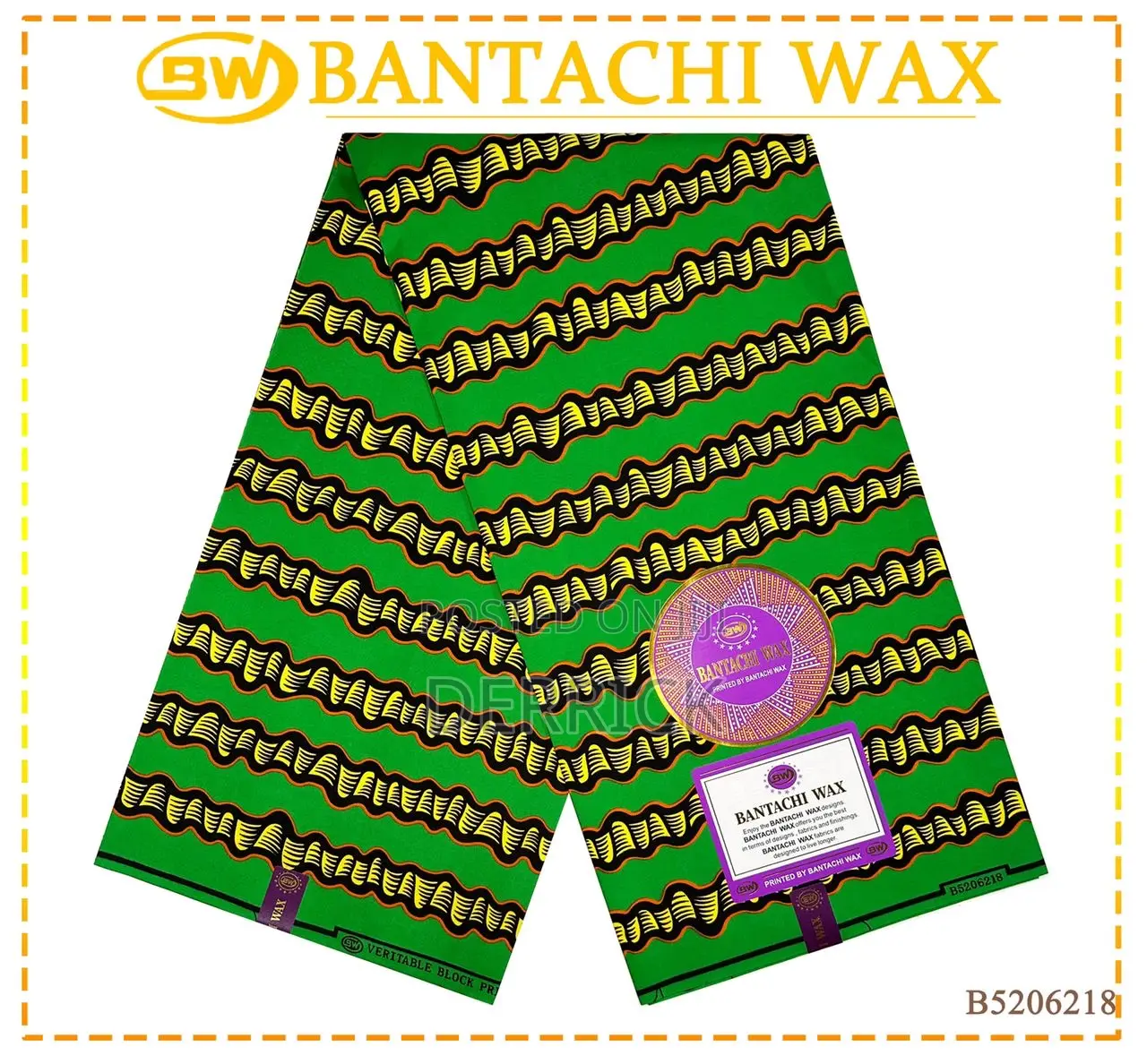 Bantachi Wax Small Premium 6 Yards New Designs Textile.