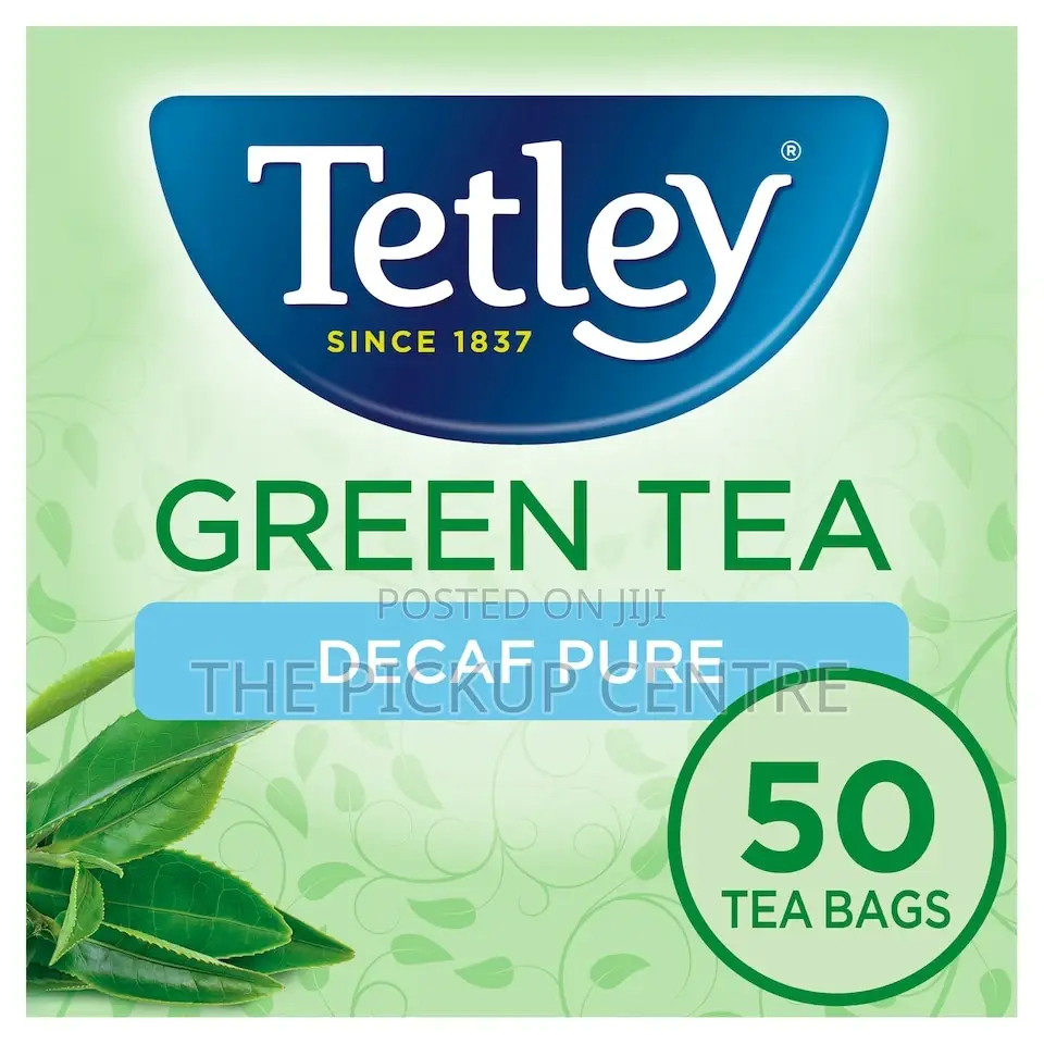 Tetley Pure Green Tea Decaf 50 Bags