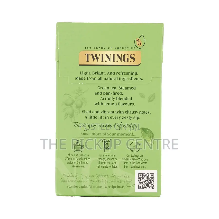 Green Tea Lemon 20 Tea Bags