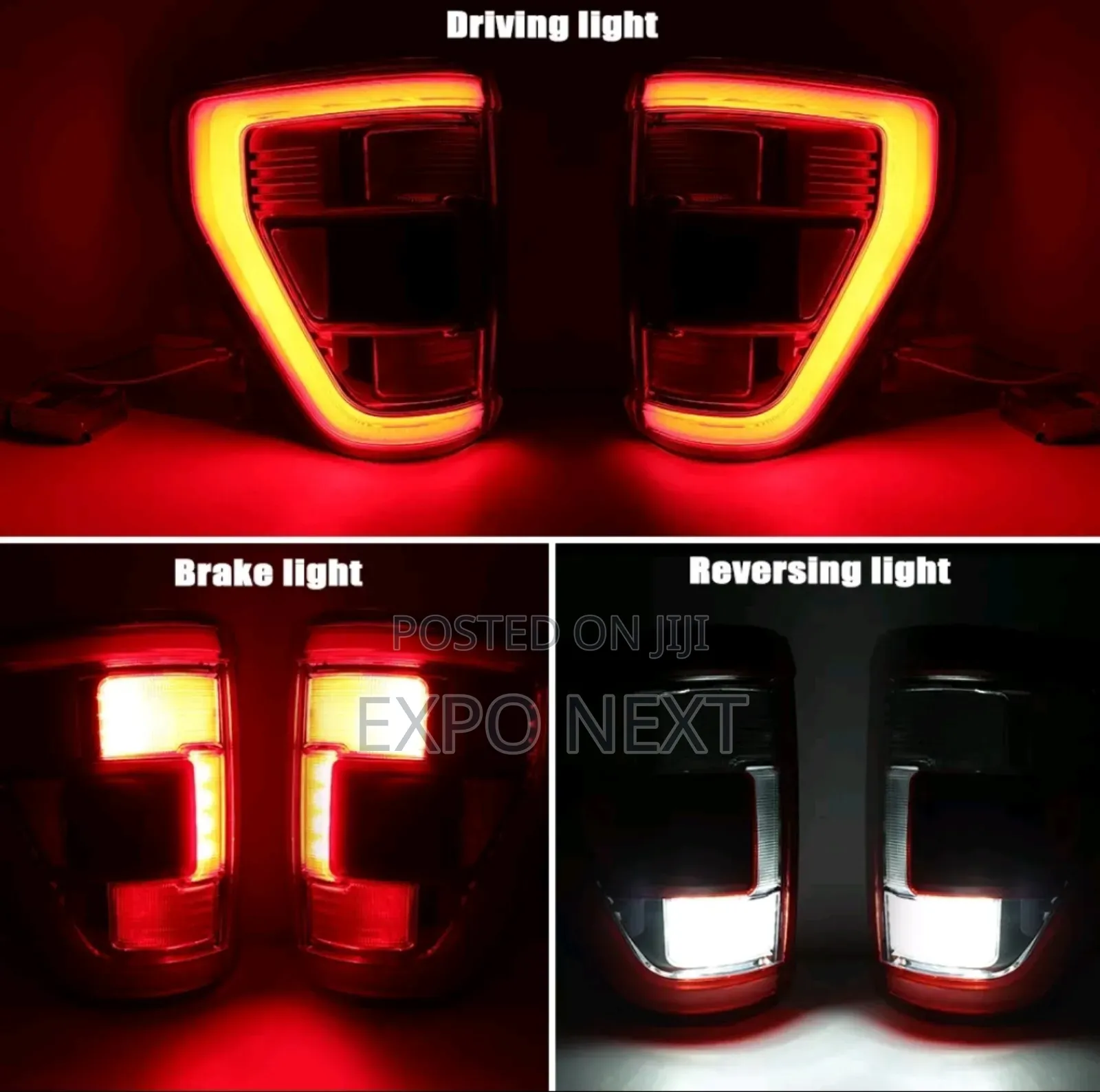 Pair Led Tail Light For Ford F150  2021-2023