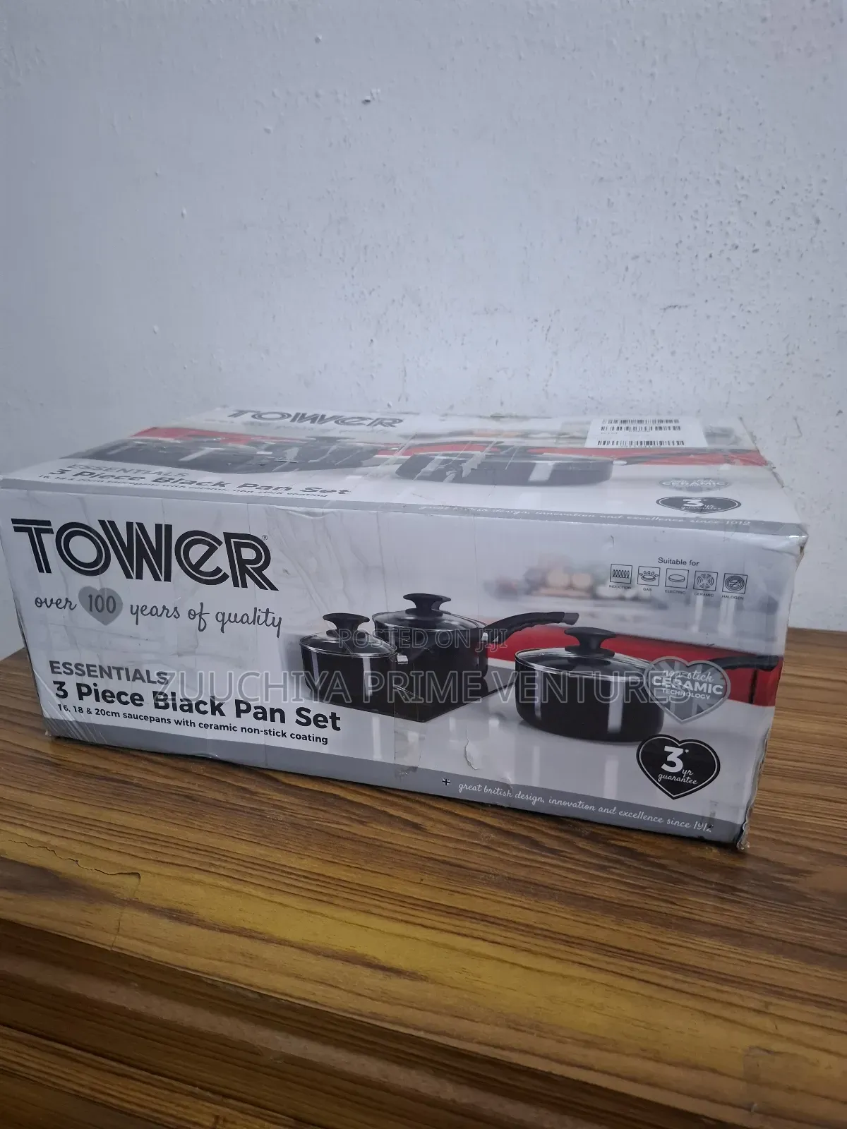 Tower 3pcs Non-Stick Cookware Uk