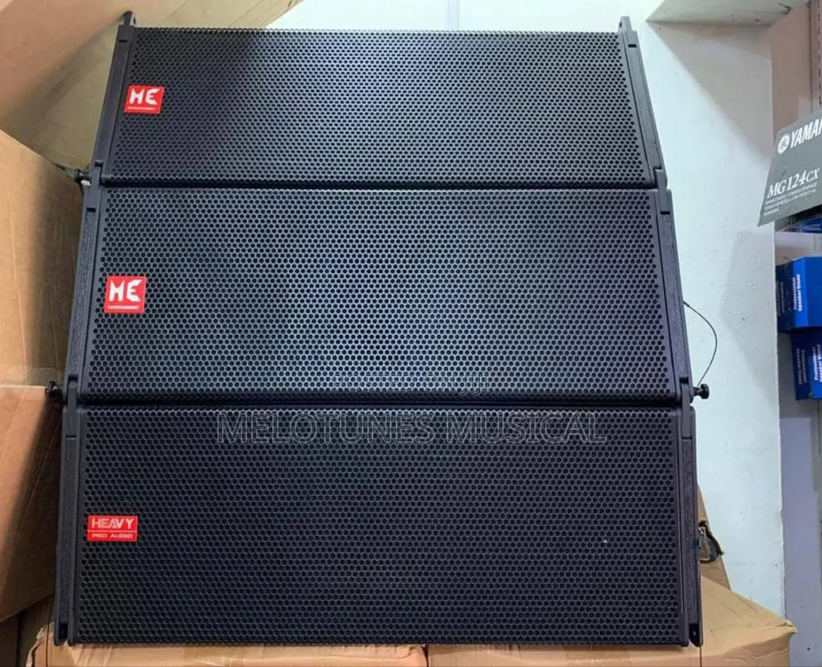 Heavy 3pieces of 10inches Line Array Speakers