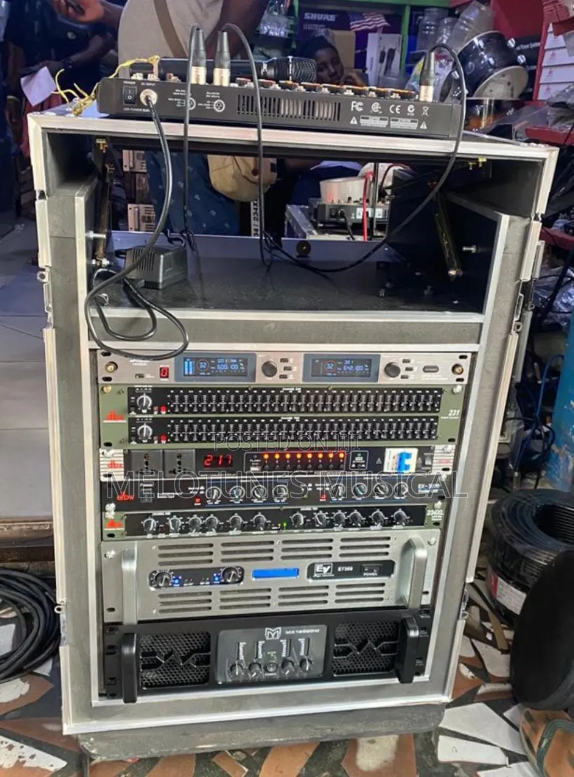 Amplifier Rack Setup