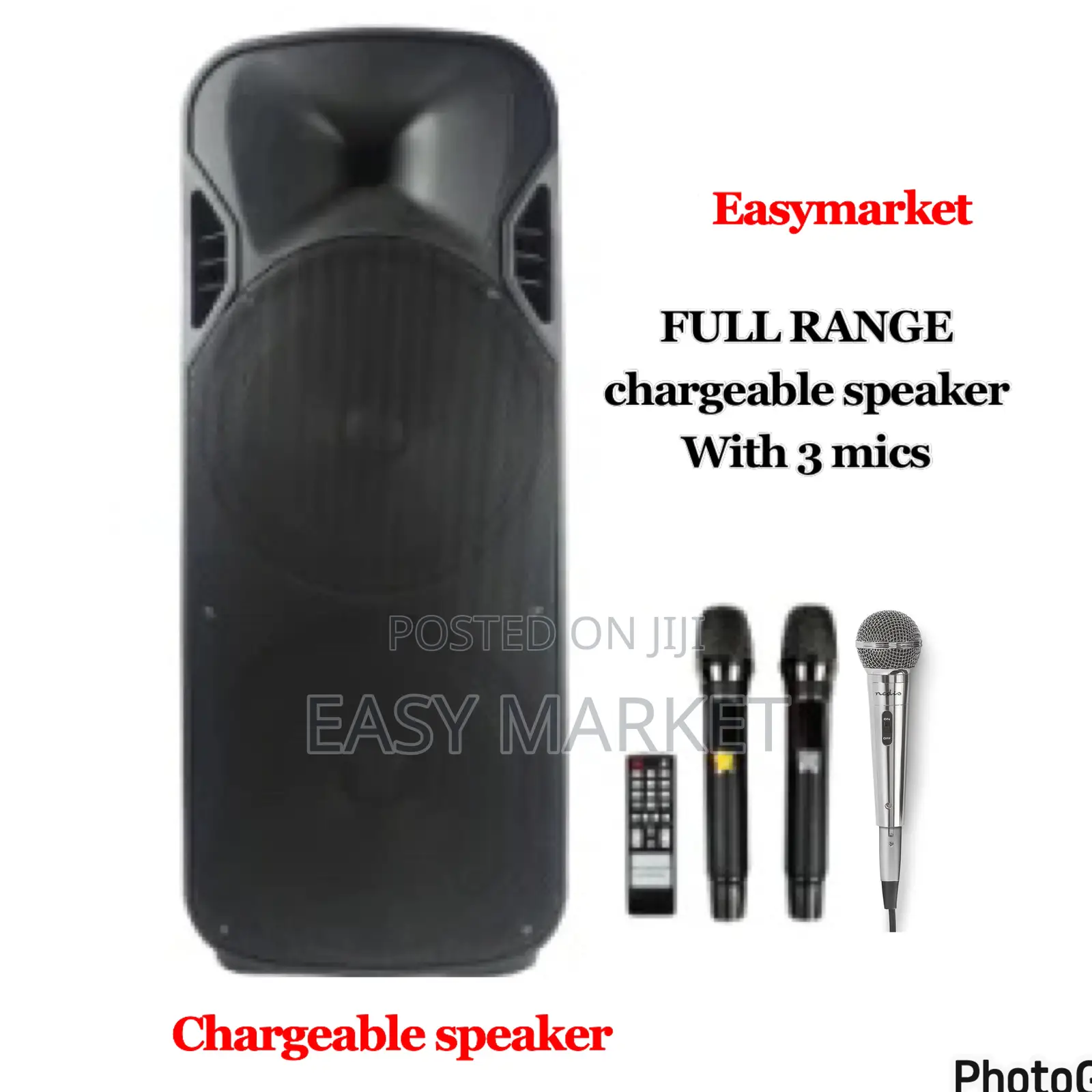 Full Range Chargeable Speaker