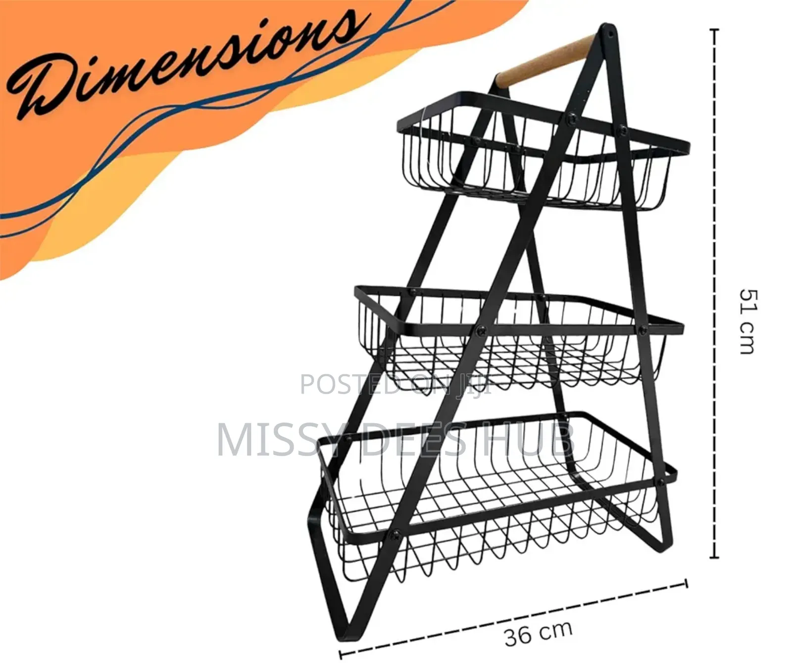 3 Tier Multipurpose Storage Rack