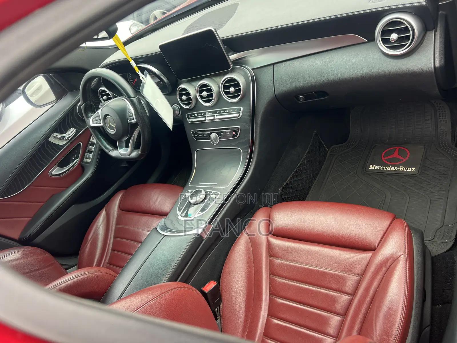 Mercedes-Benz C300 Sport 4Matic Sedan AWD (2.0L 4cyl 7A) 2017 Red