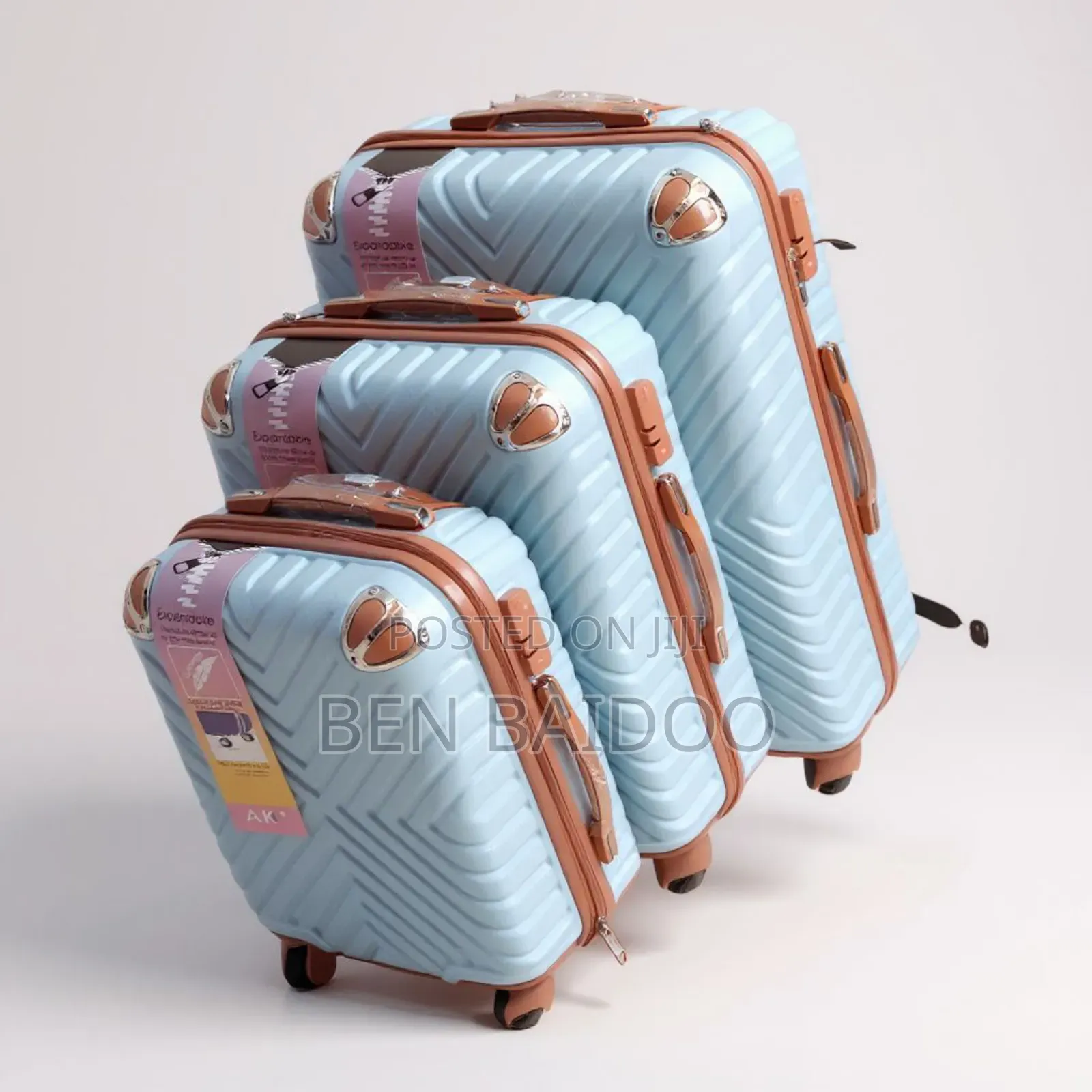 Plastic Travelling Bags 3in1 (Valise)