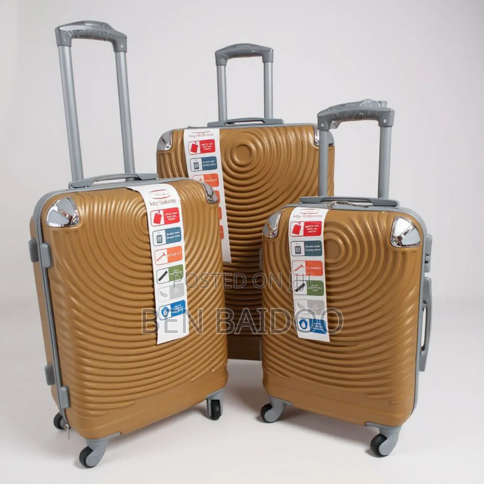 Plastic Travelling Bags 3in1 (Premium Quality)