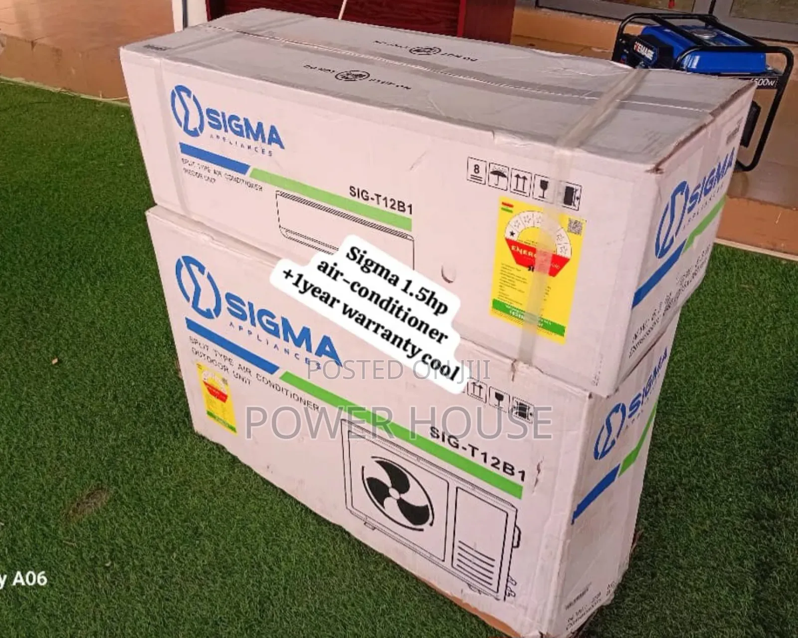 Warm Weather Sigma Air-Conditioner 1.5hp Cool