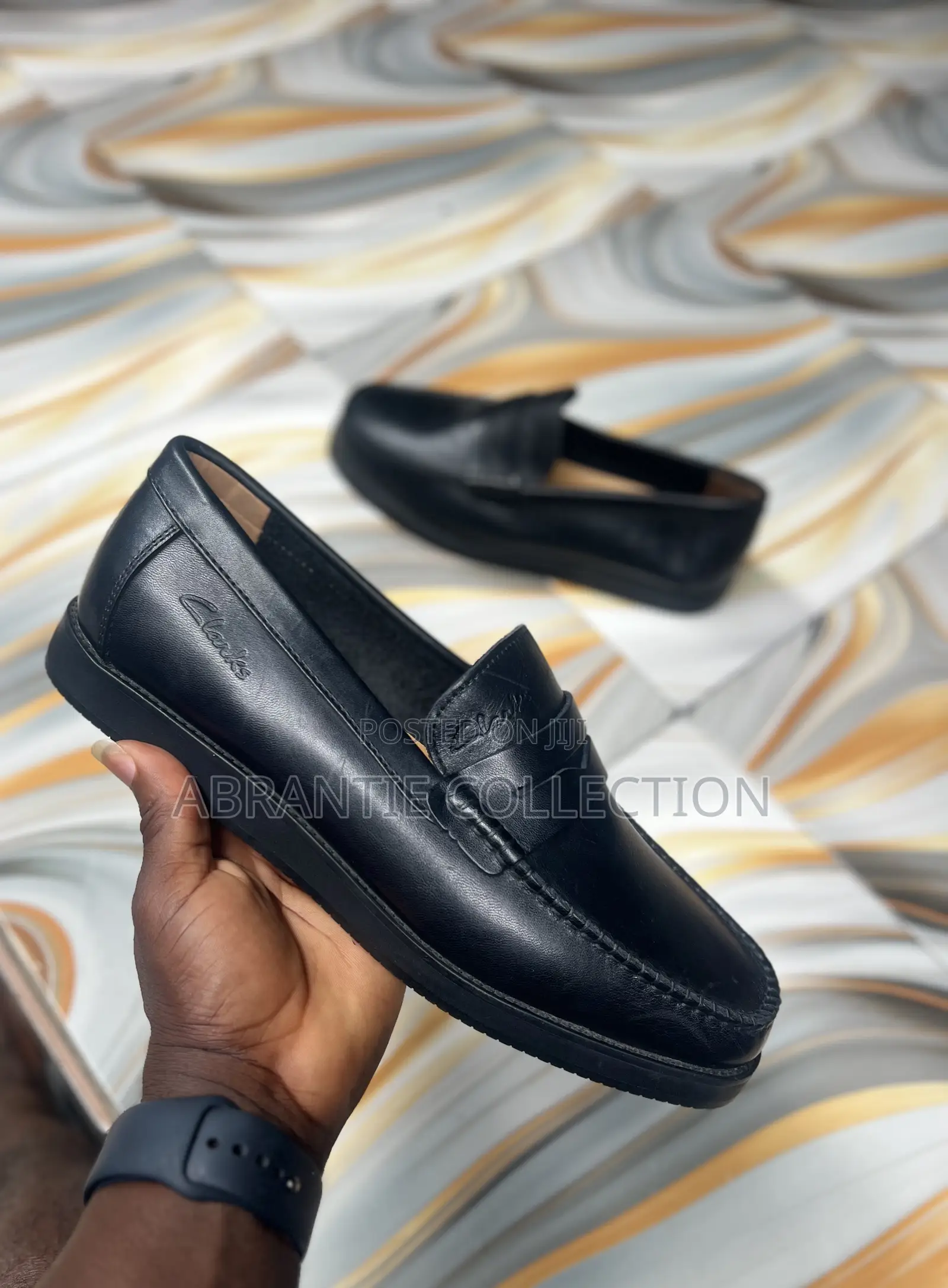 Classy Clarks Loafers All Black Available