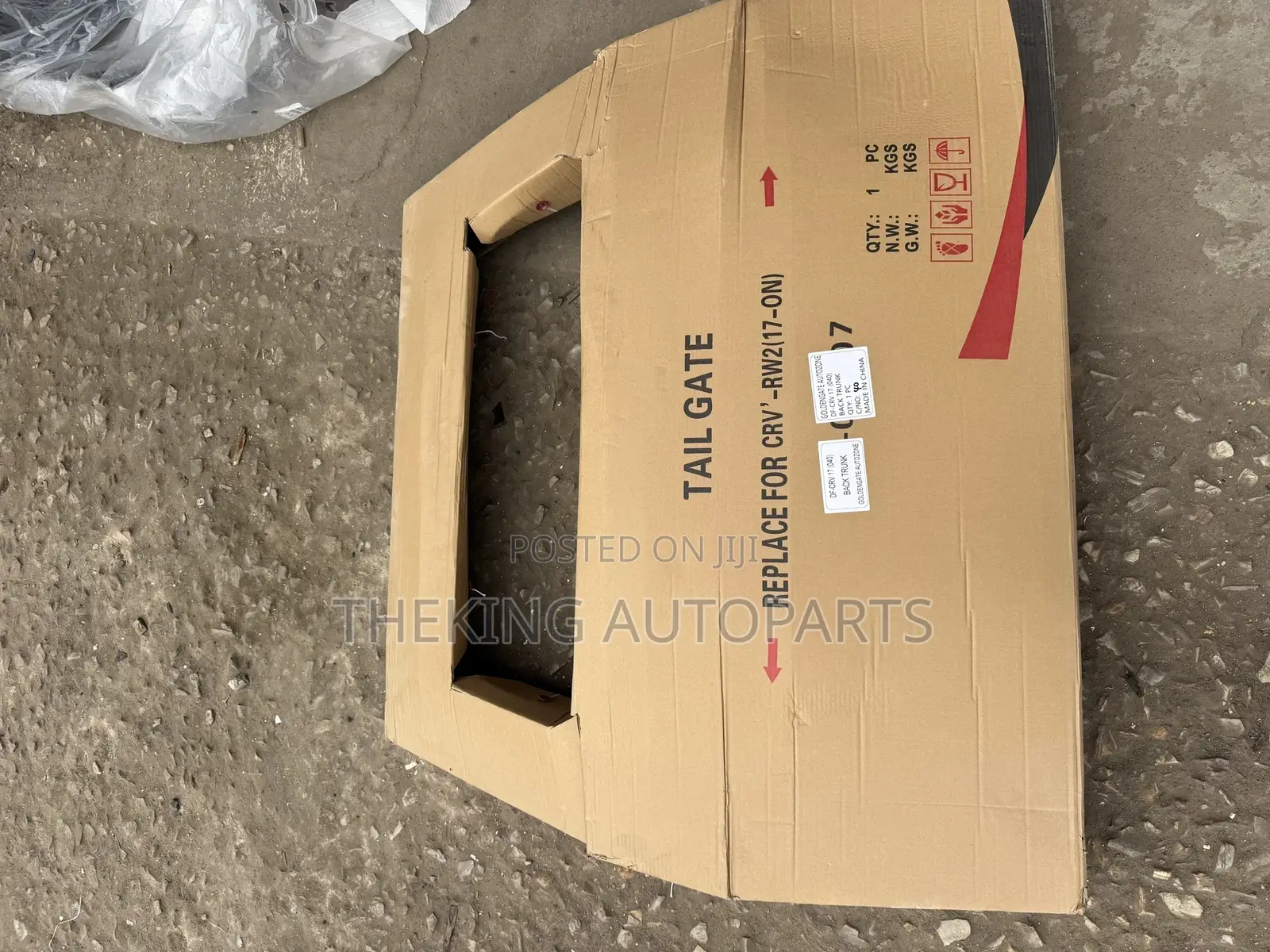 Honda CRV 2017 Boot/Tailgate.