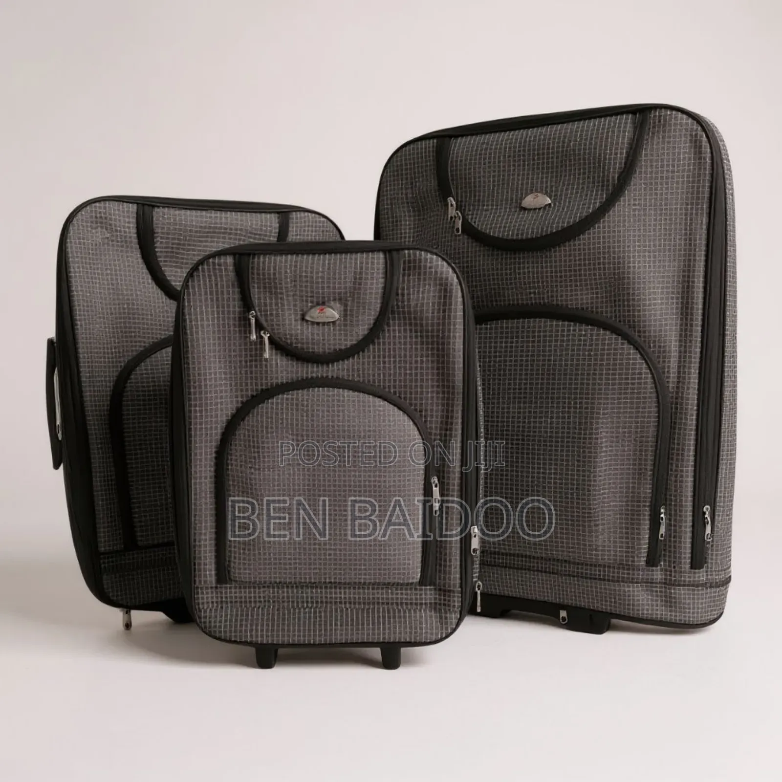 Material Fabric 3-Set Bags