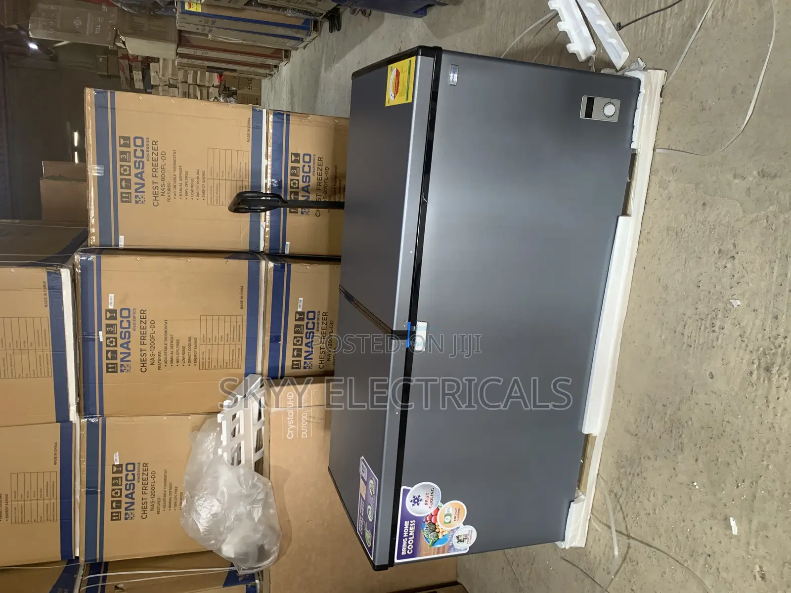 Nasco 600 Ltrs Chest Freezer-[Nas-850fl-dd]