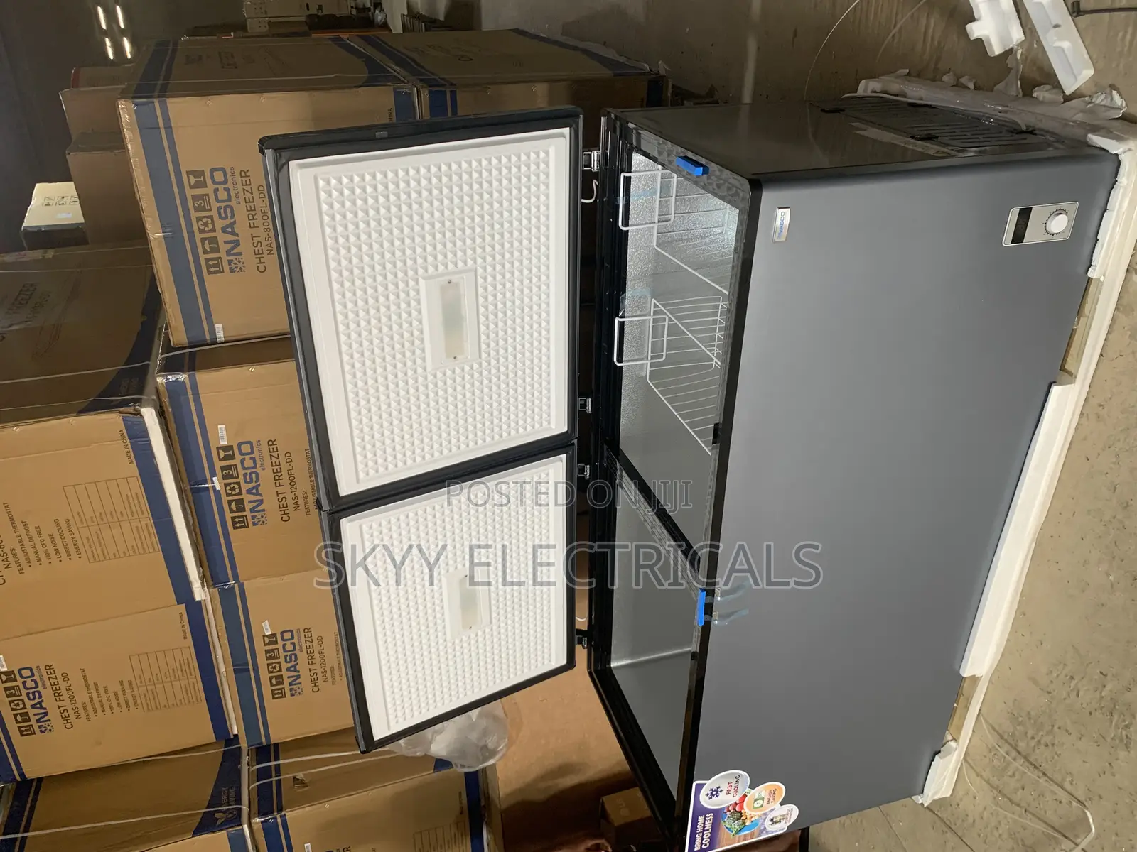 Nasco 600 Ltrs Chest Freezer-[Nas-850fl-dd]