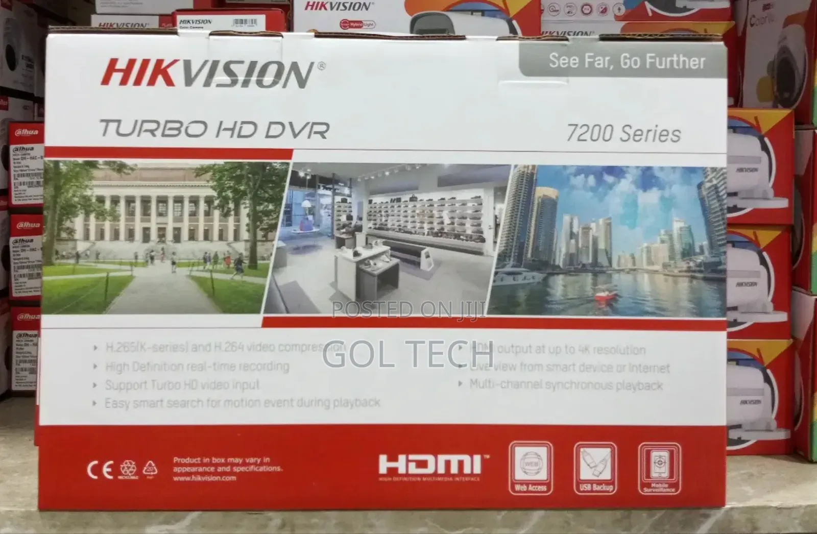 Hikvision Dvr 2mp 16ch Ds-7216hghi-m1