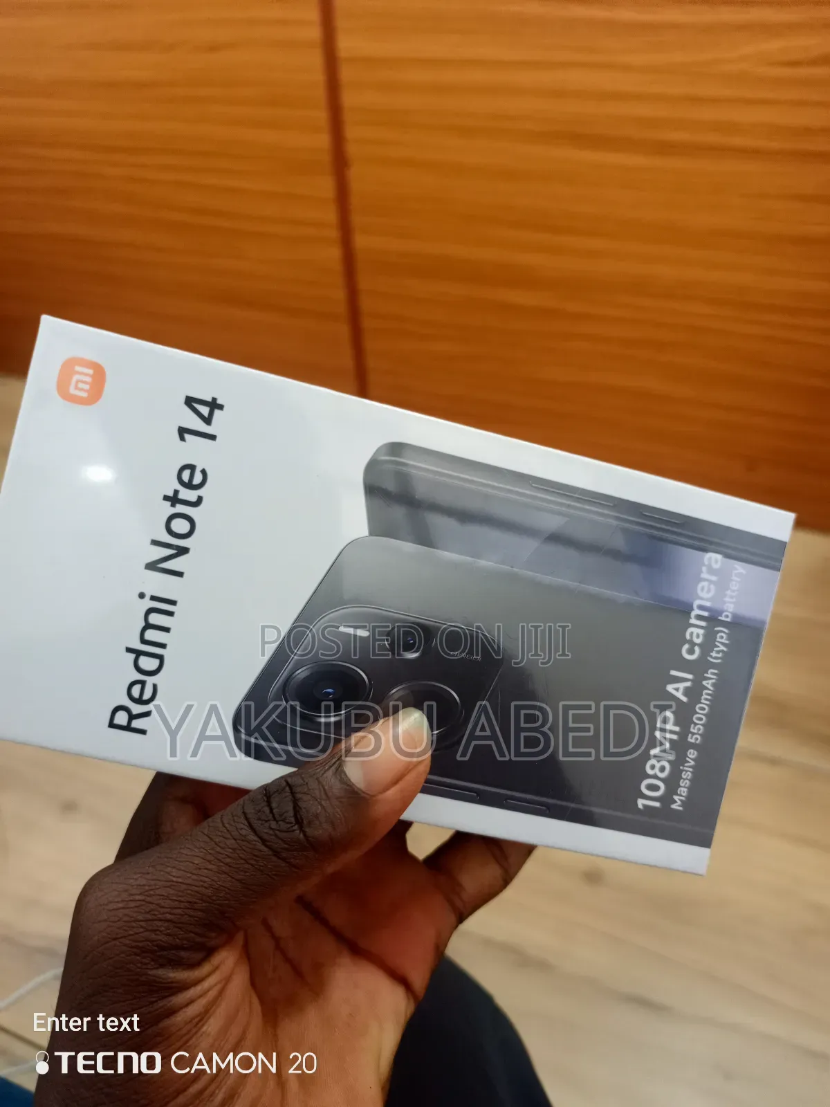 New Xiaomi Redmi Note 14 256 GB Black