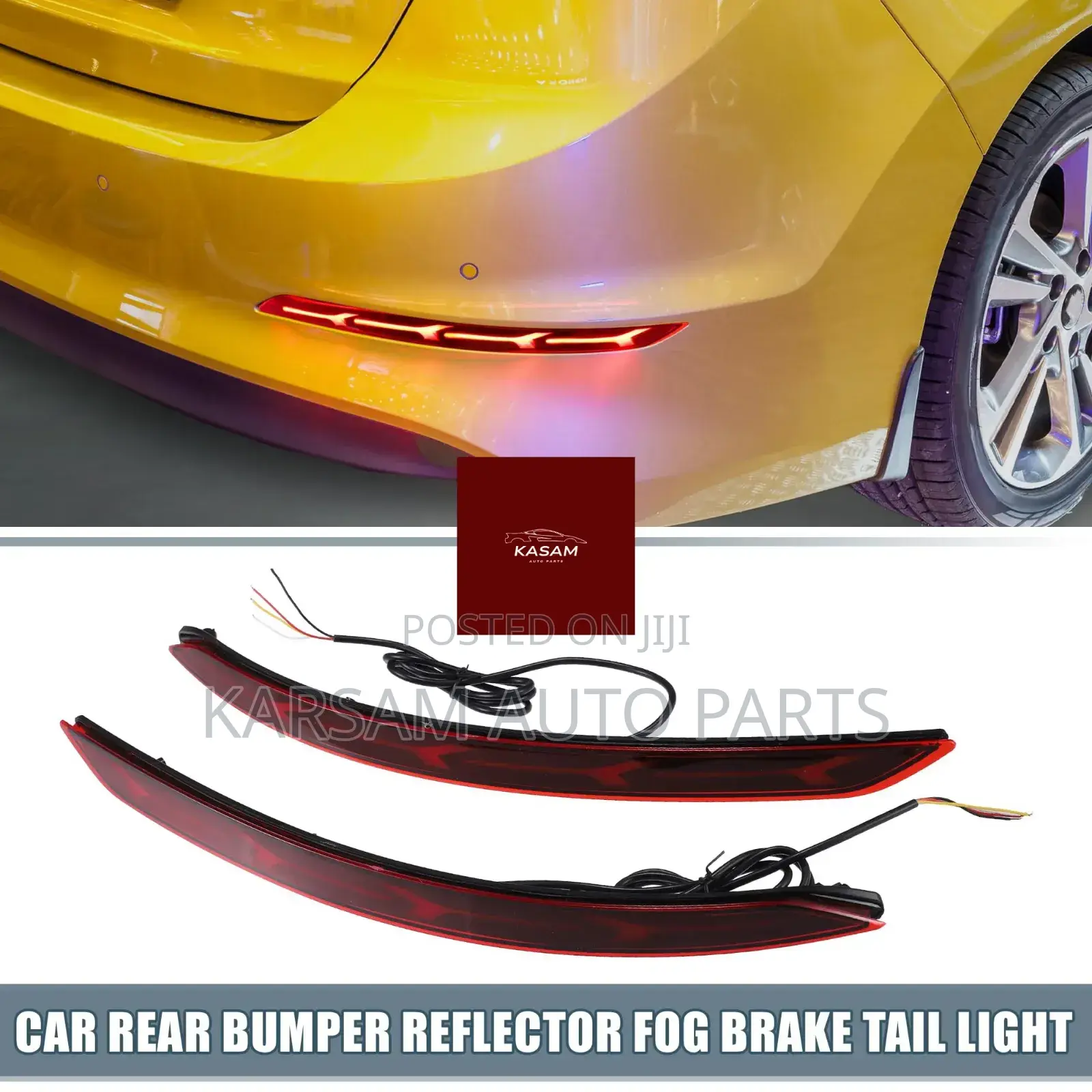 Elantra 2017 Back Bumper Reflector Led Type