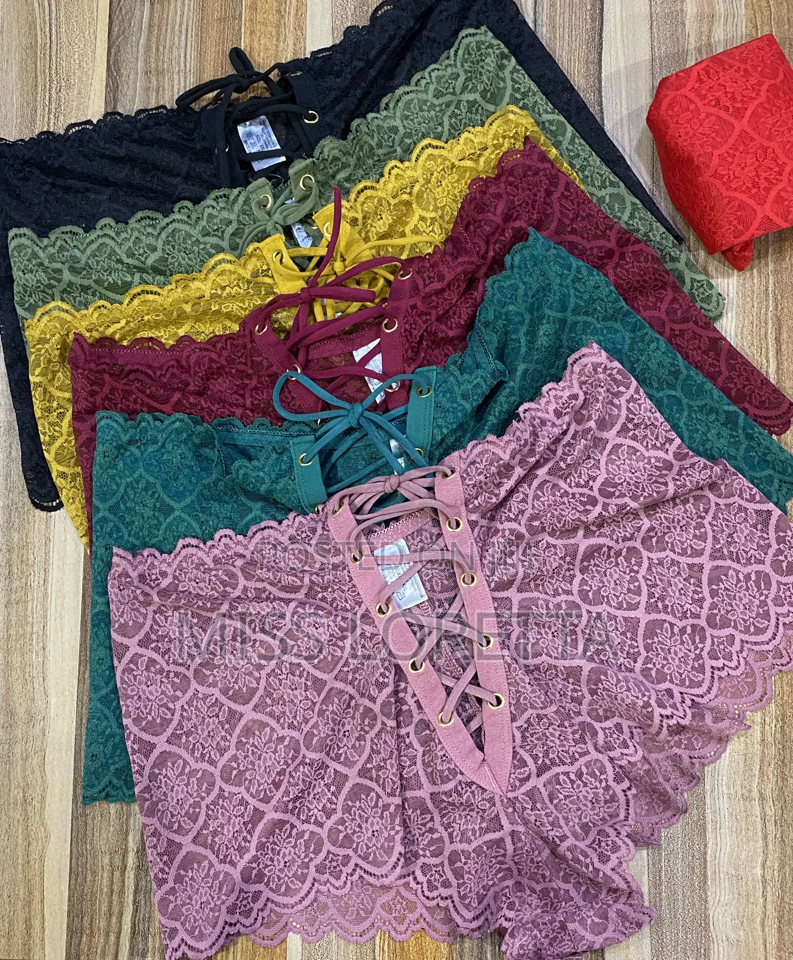 Lacey Shorts Panties - Plus Size
