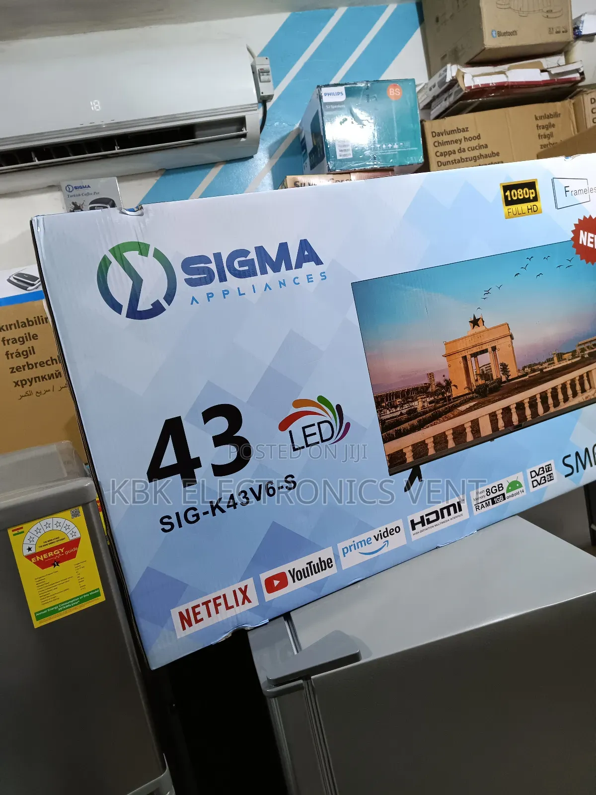 Sigma 43 Smart( Android) Wifi Satellite Digital Led Tv