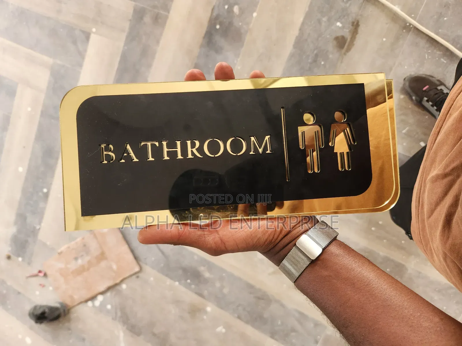 Acrylic Door Label