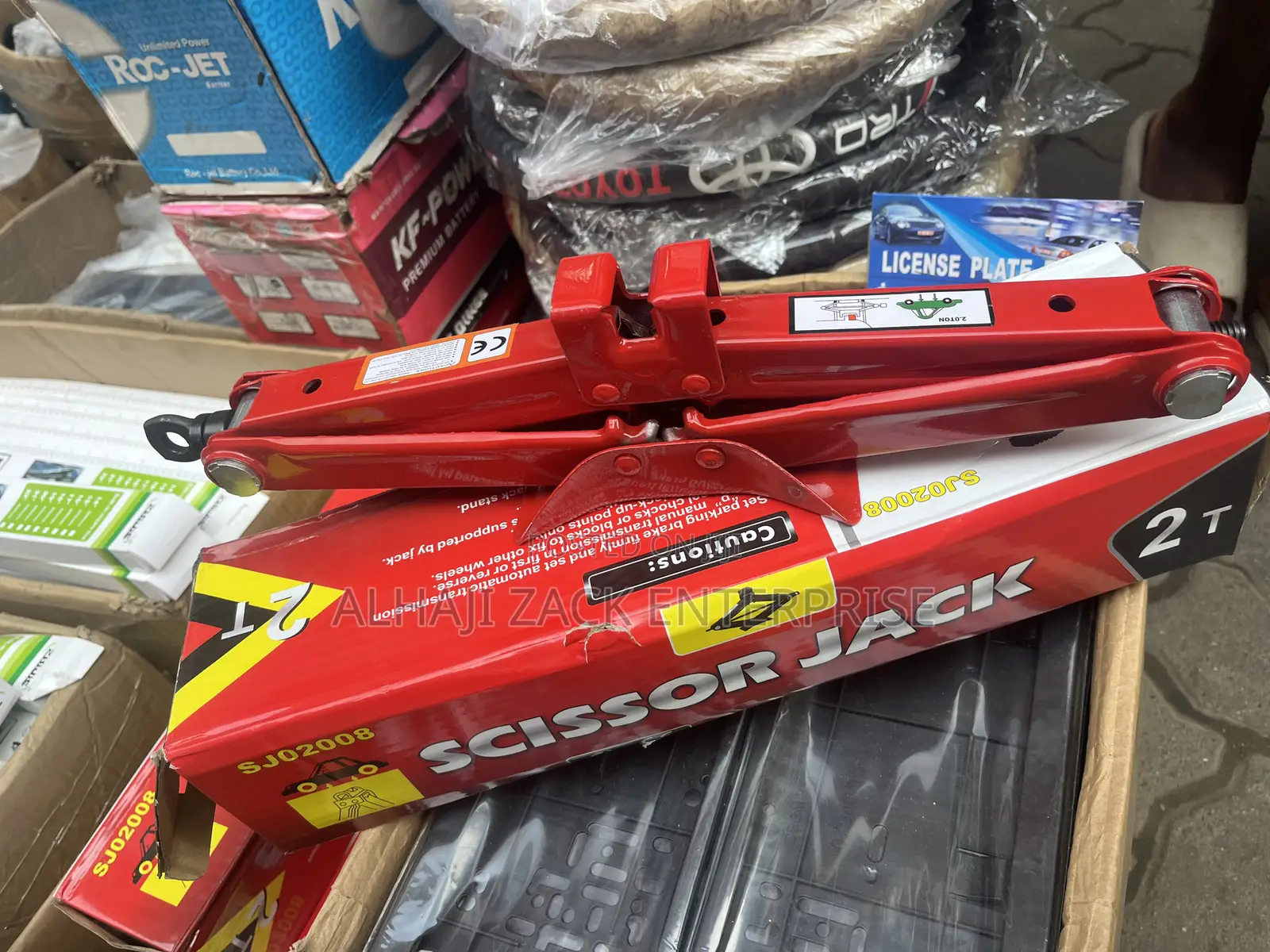 2 Ton Scissors Jack