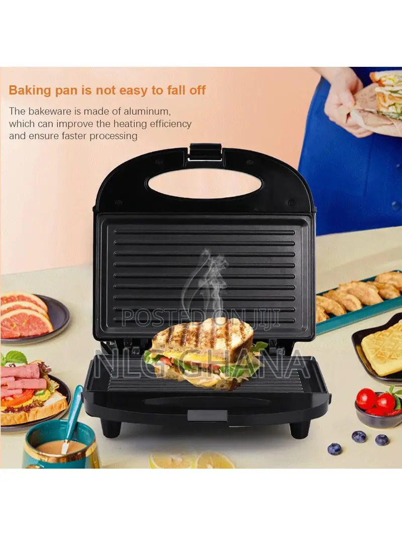 1000w Non-Stick Coating Sandwich Maker. Ghx2094