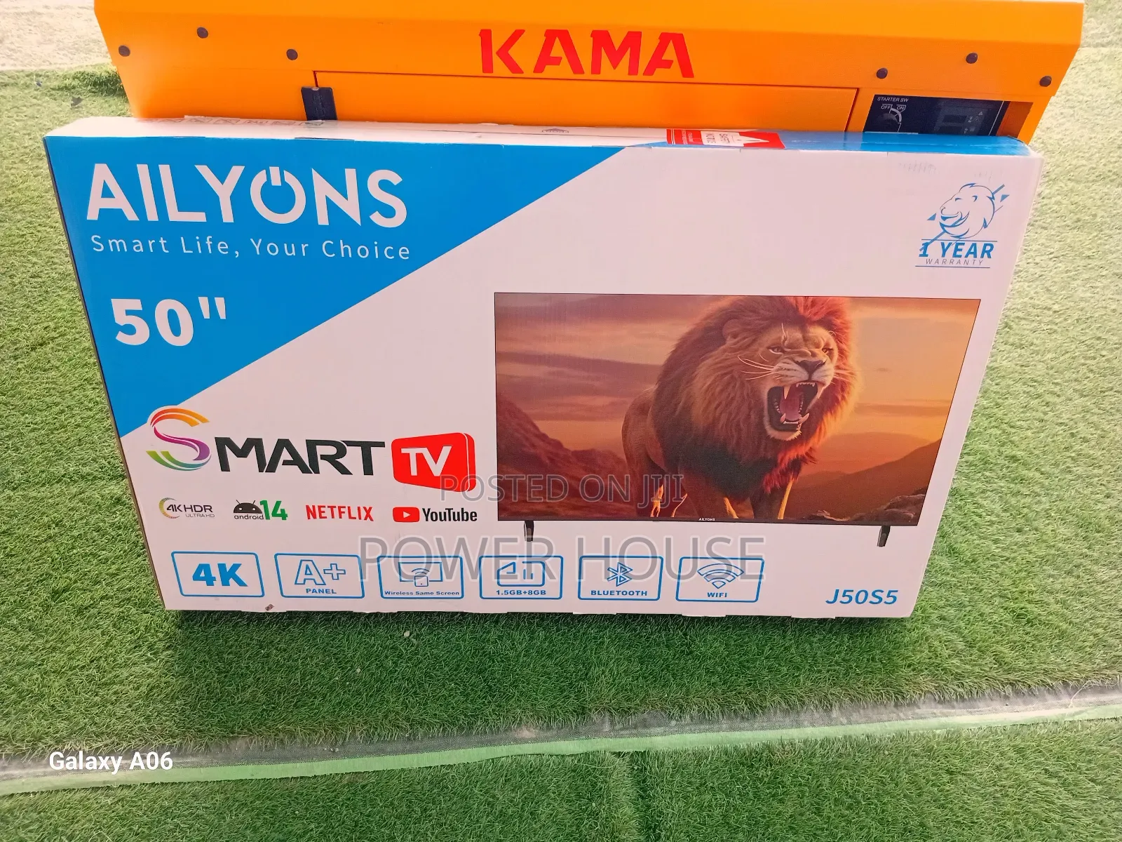Full Room Smart Ailyons 50inches Tv Cool