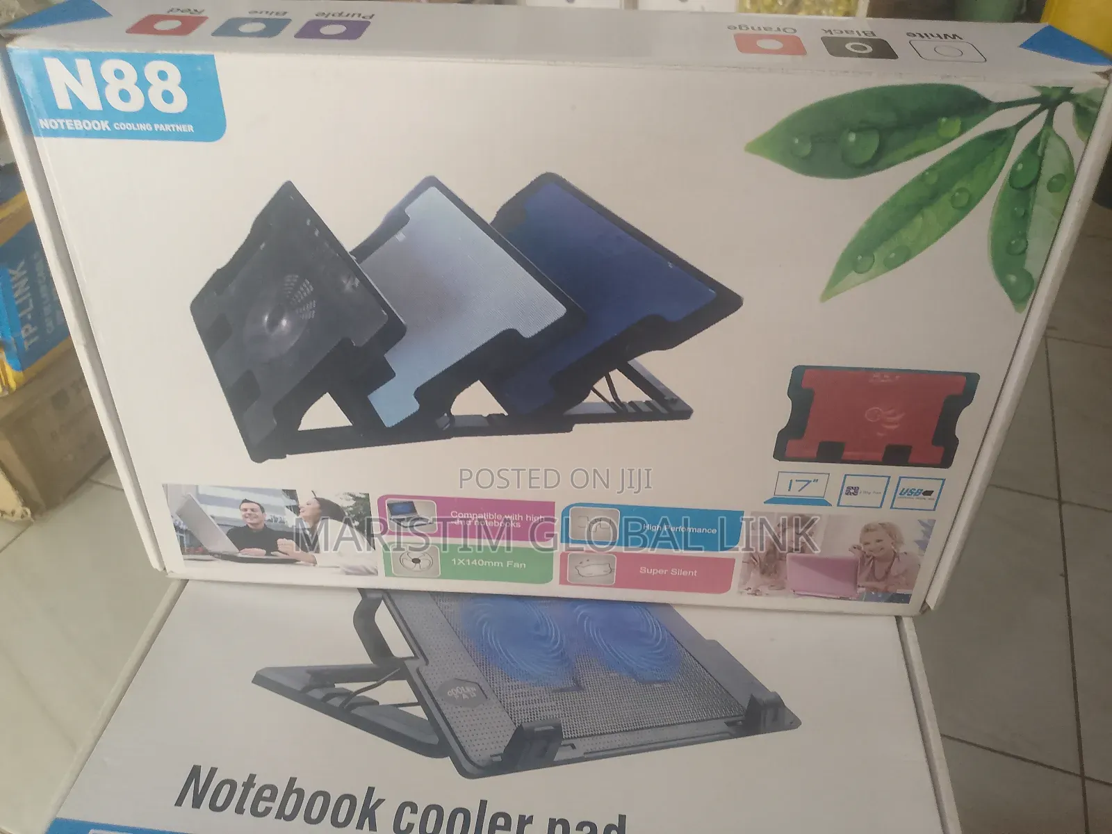 N88 Laptop Cooler Pad(Notebook Cooling Parther)