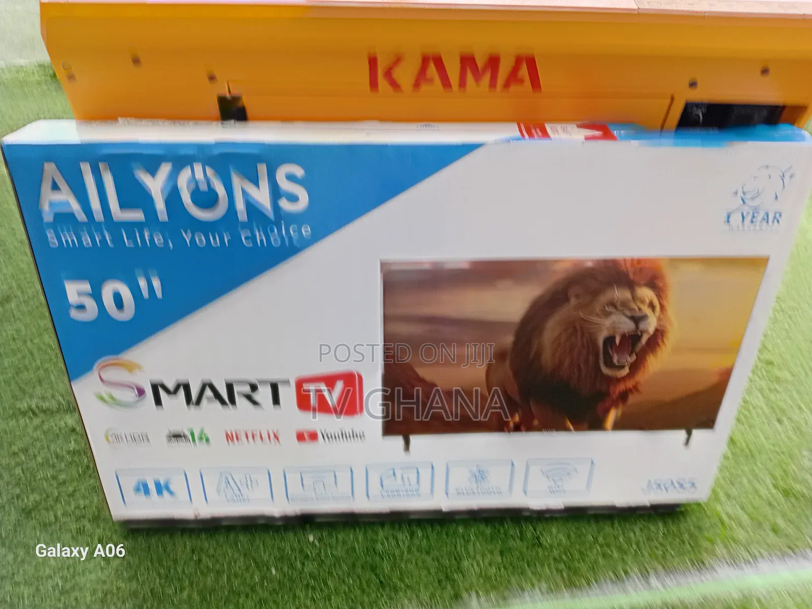Clear and Sharp Ailyons 50 Inches Smart Tv 50 Inches