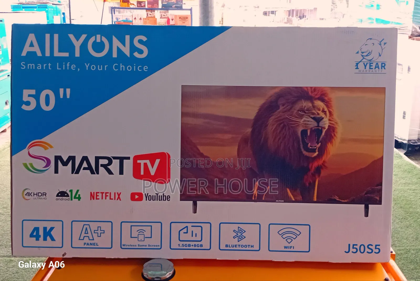 Clear Picture Smart Ailyons 50inches Tv Cool