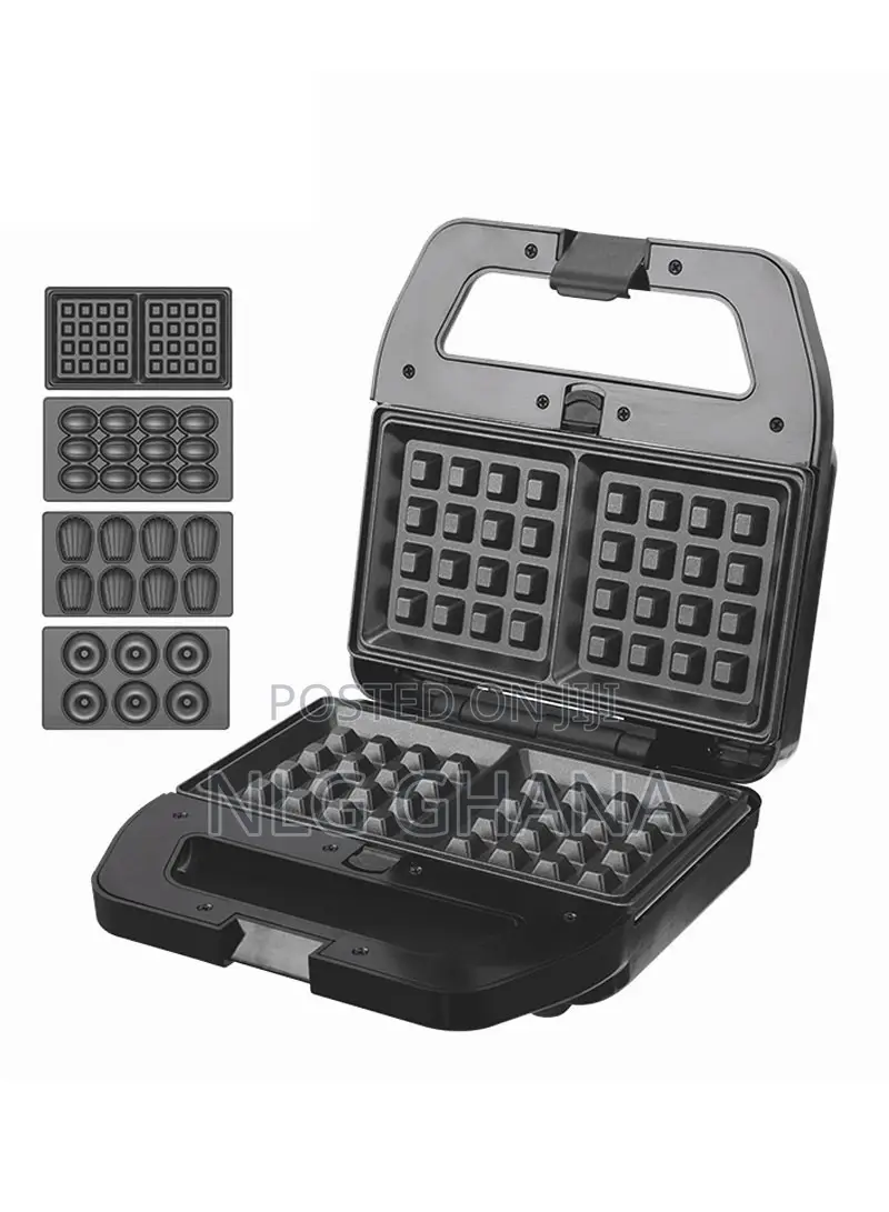800w 4 In1 Waffle Maker With Non-Stick Coating. Ghx4349