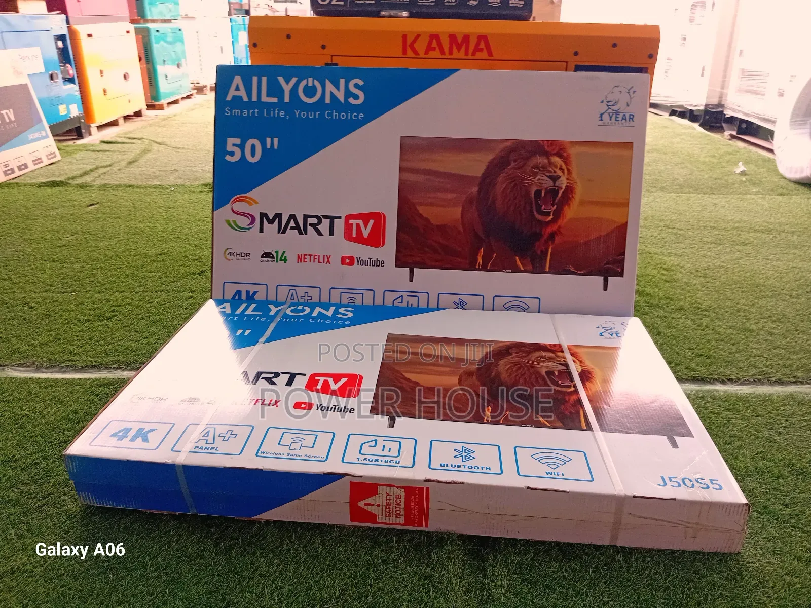 Wifi Enabled Smart Ailyons 50inches Tv Cool