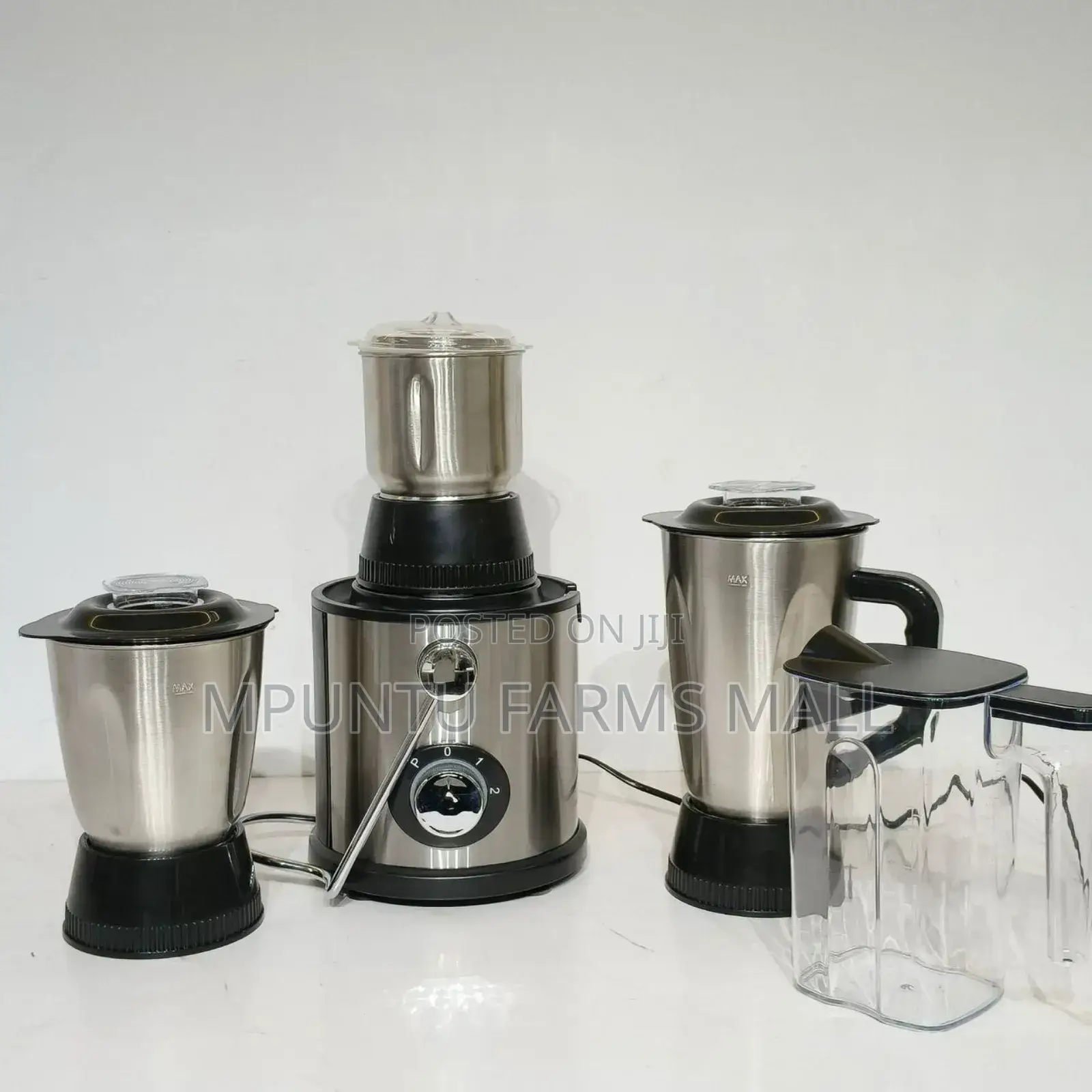 5 in 1 Stainless Steel Juicer