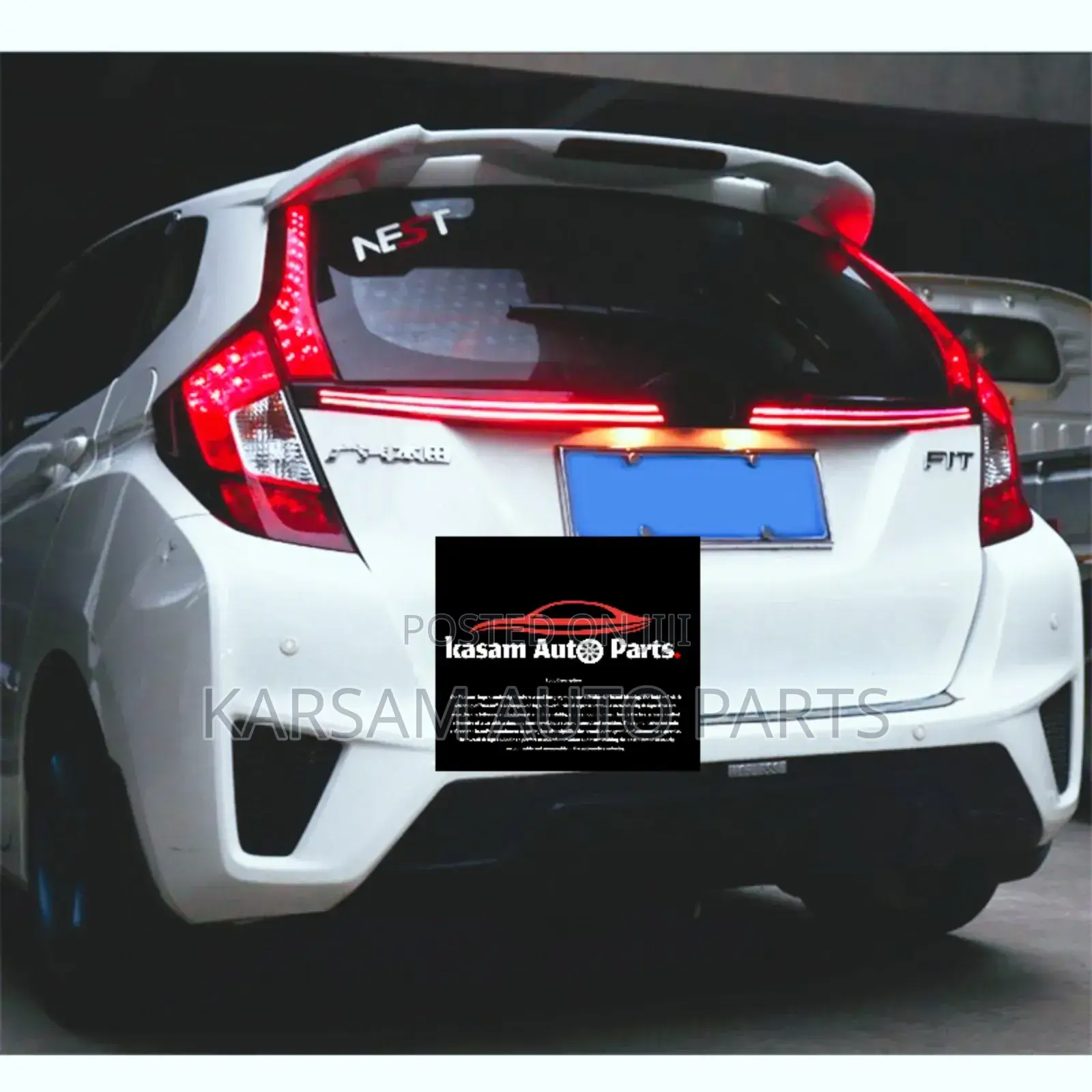 Honda Fit 2015 Trunk Tailgate Bootlight Led Type