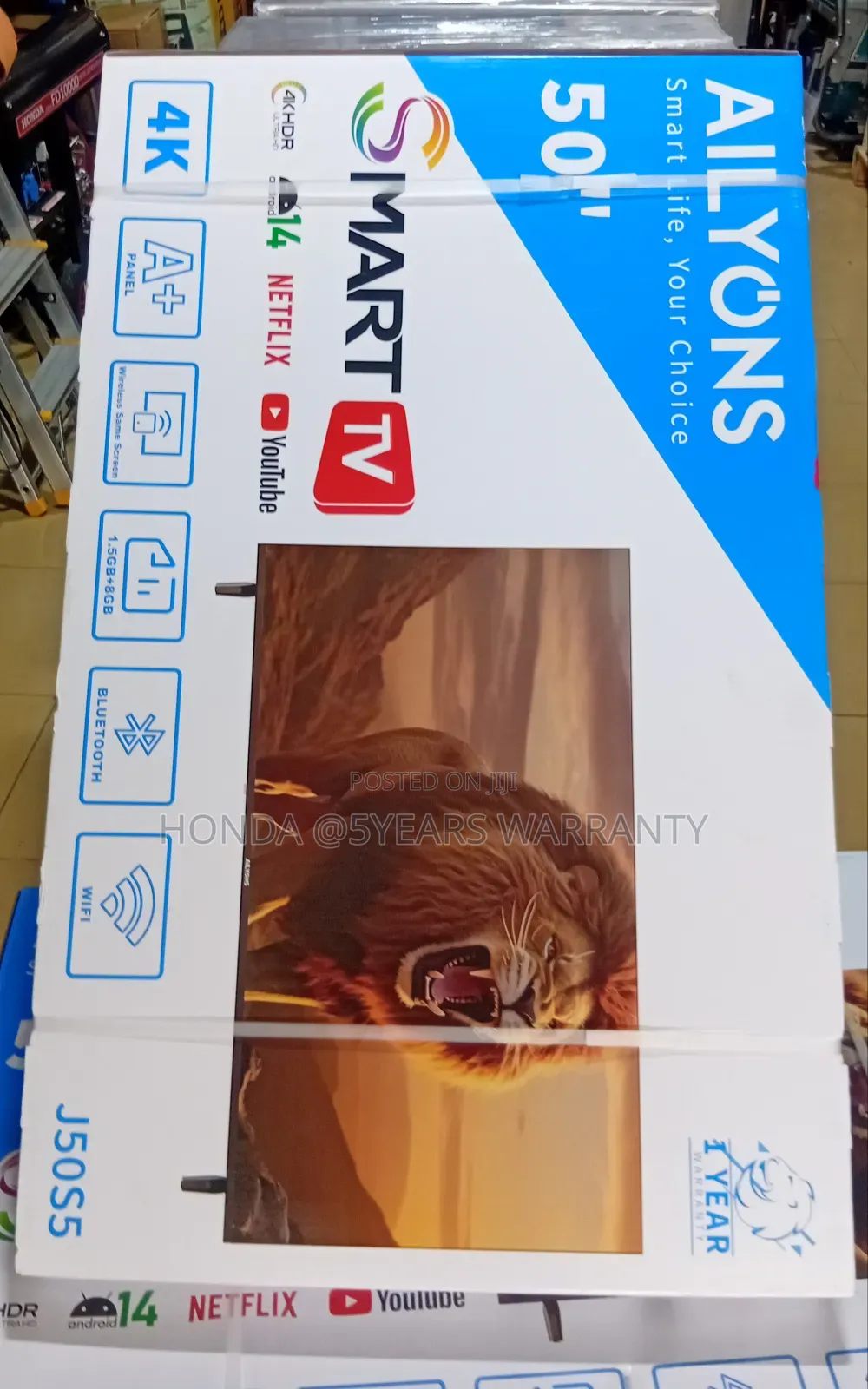 Beyond the Screen Ailyons Smart 50inches Television Ailyons