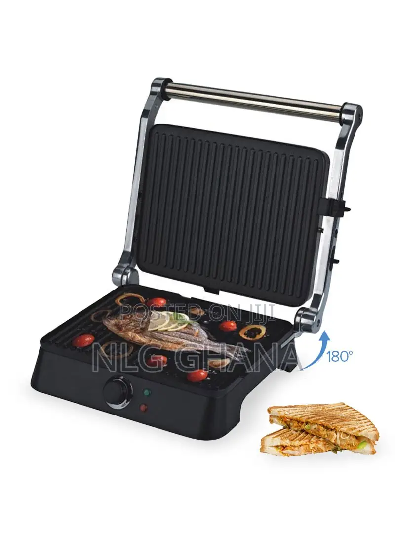 1400w Stainless Steel Electric Non-Stick Grill. Ghx1012