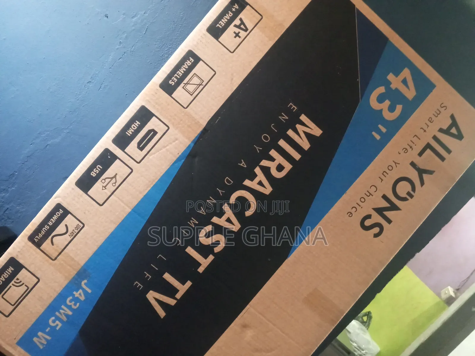 Ailyons Miracast 43 Tv Built in Satellite Receiver