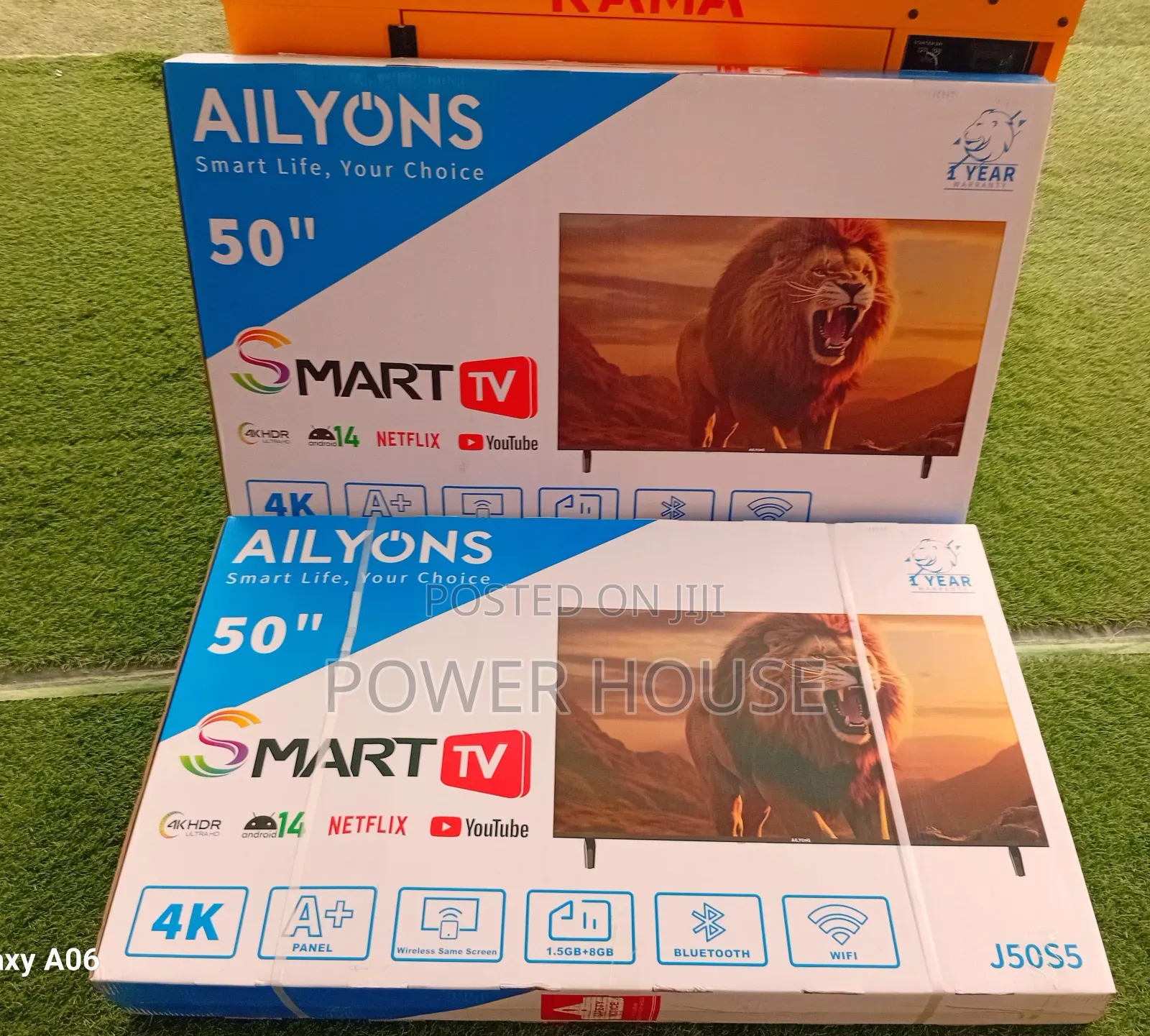 Smart Control Center Ailyons 50inches Tv Cool