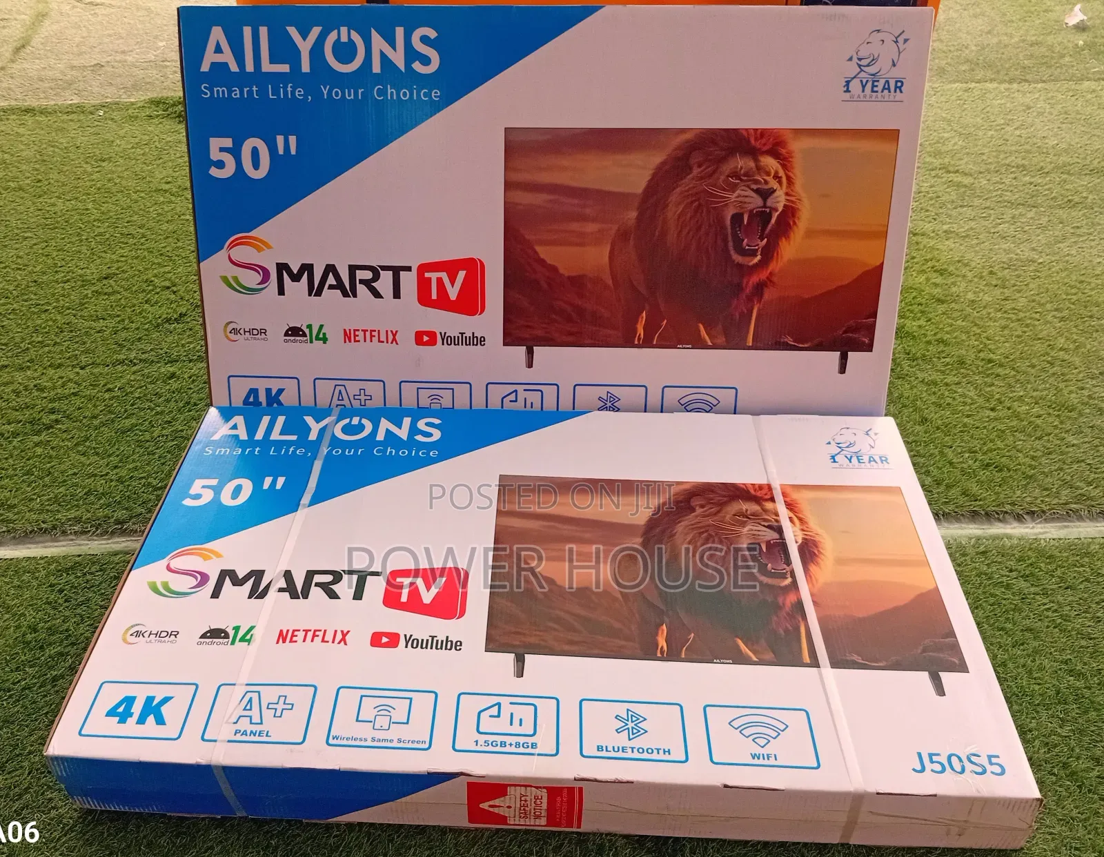 Smart Control Center Ailyons 50inches Tv Cool
