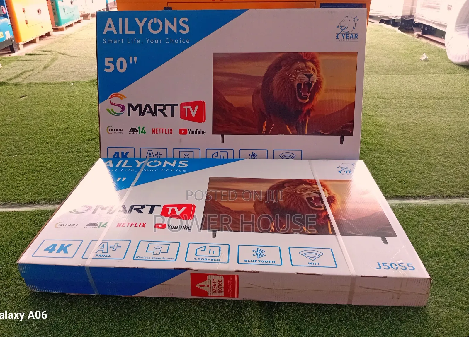 Easy Set-Up Smart Ailyons 50inches Tv Cool