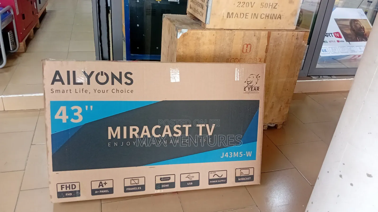 Endless Watching Full of Excitement With Ailyons Miracast 43inches