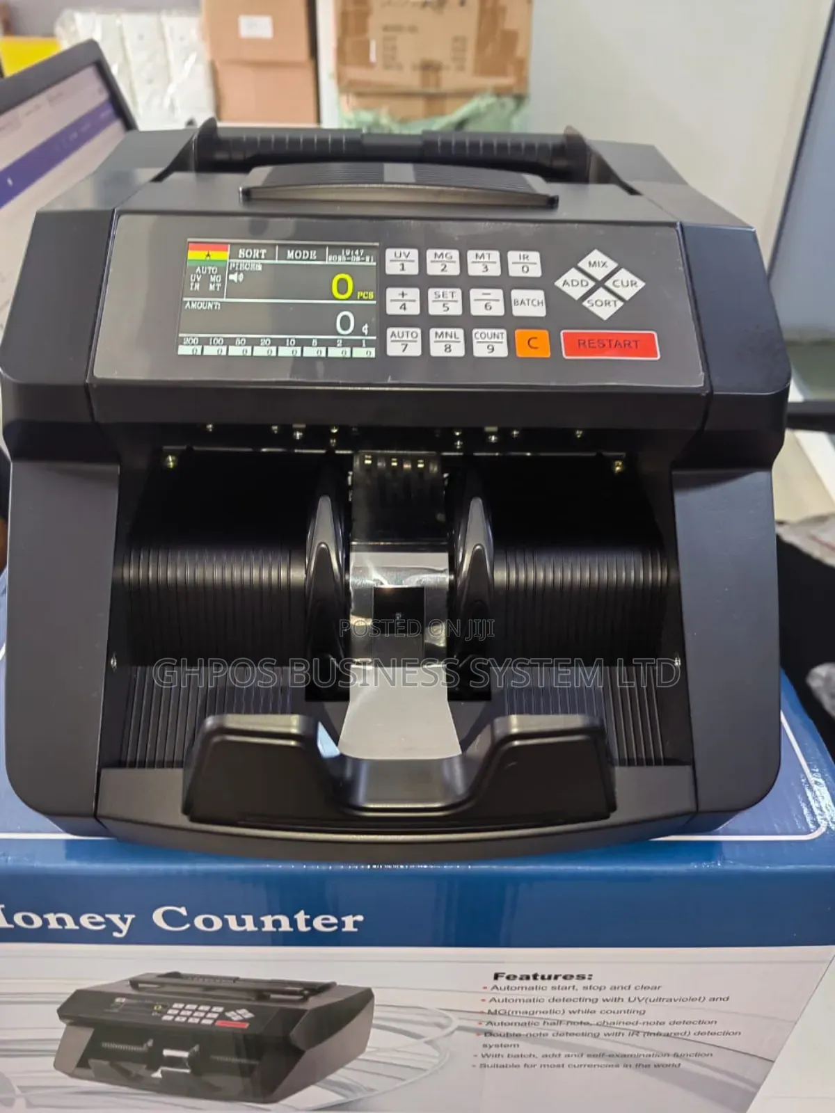 Ubero C02 Mix-Value Counting Machine