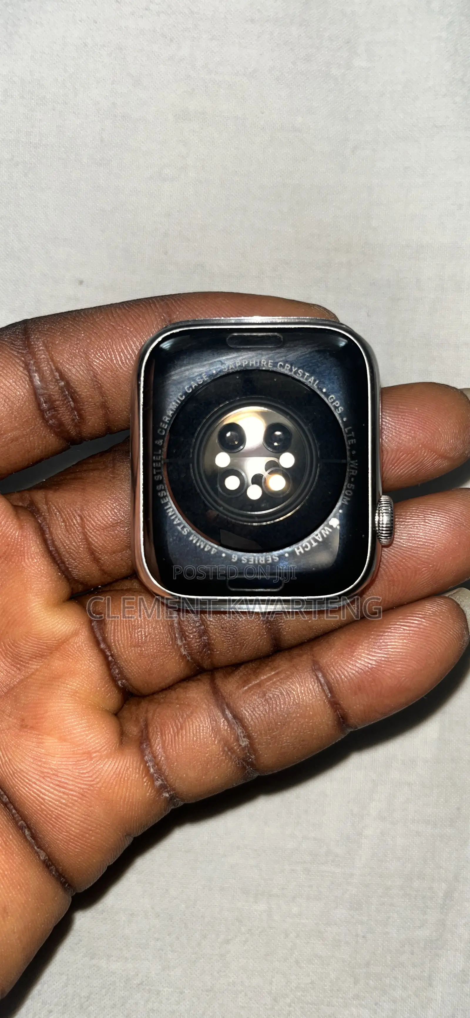 Apple Watch Series 6 44mm-Stainless Steel(Gps+Cellular)